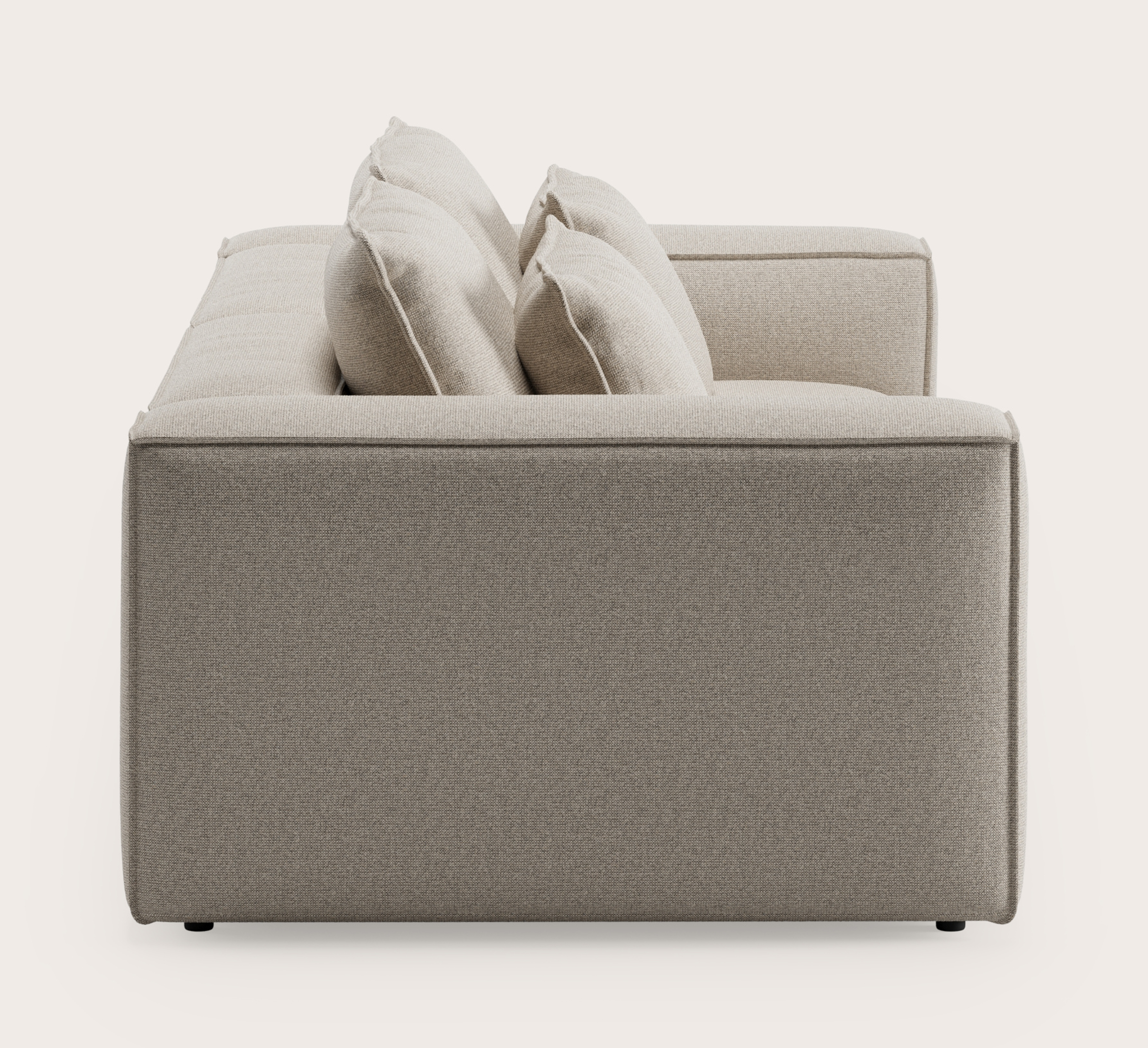 DUOMO 1s END L + 1s END R BRIO fabric NATURAL