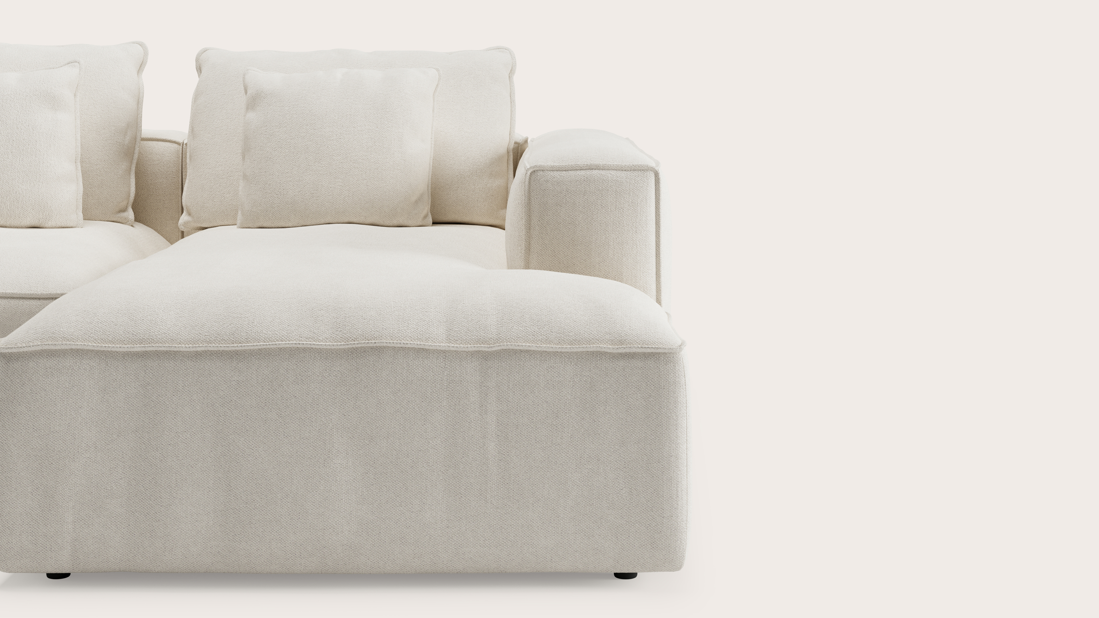 DUOMO 1s END L + 1s CENTER + 1,5s CL long R VOLTI fabric PEARL