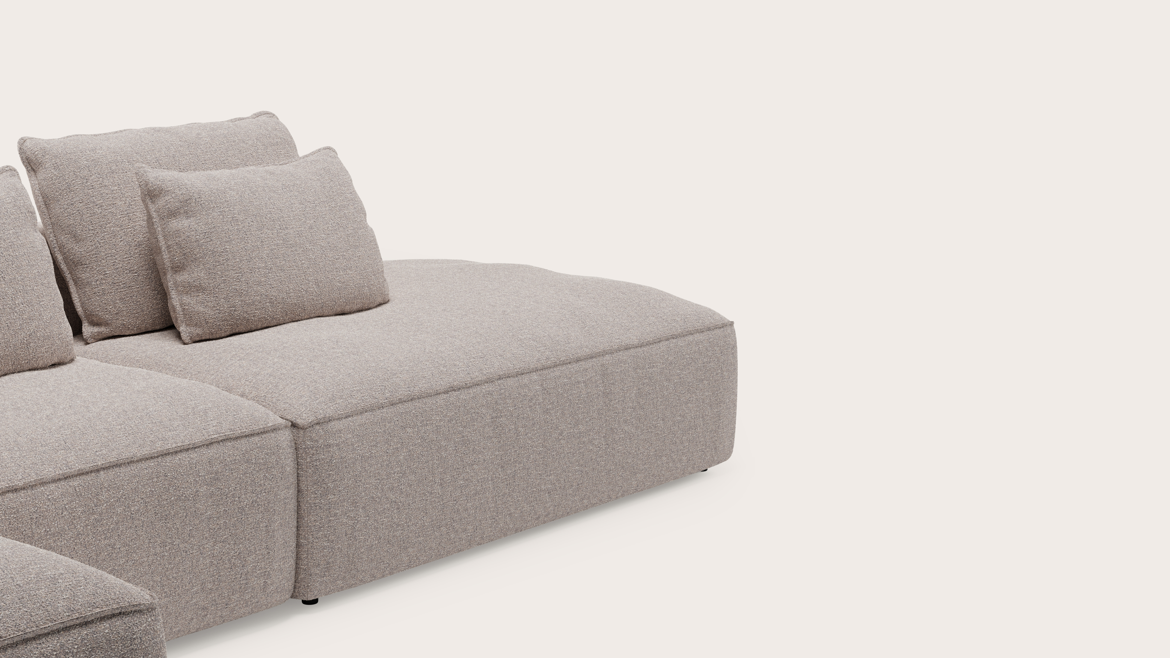 DUOMO 2s CL long L + 1s CENTER + OE R STANZA fabric SHELL