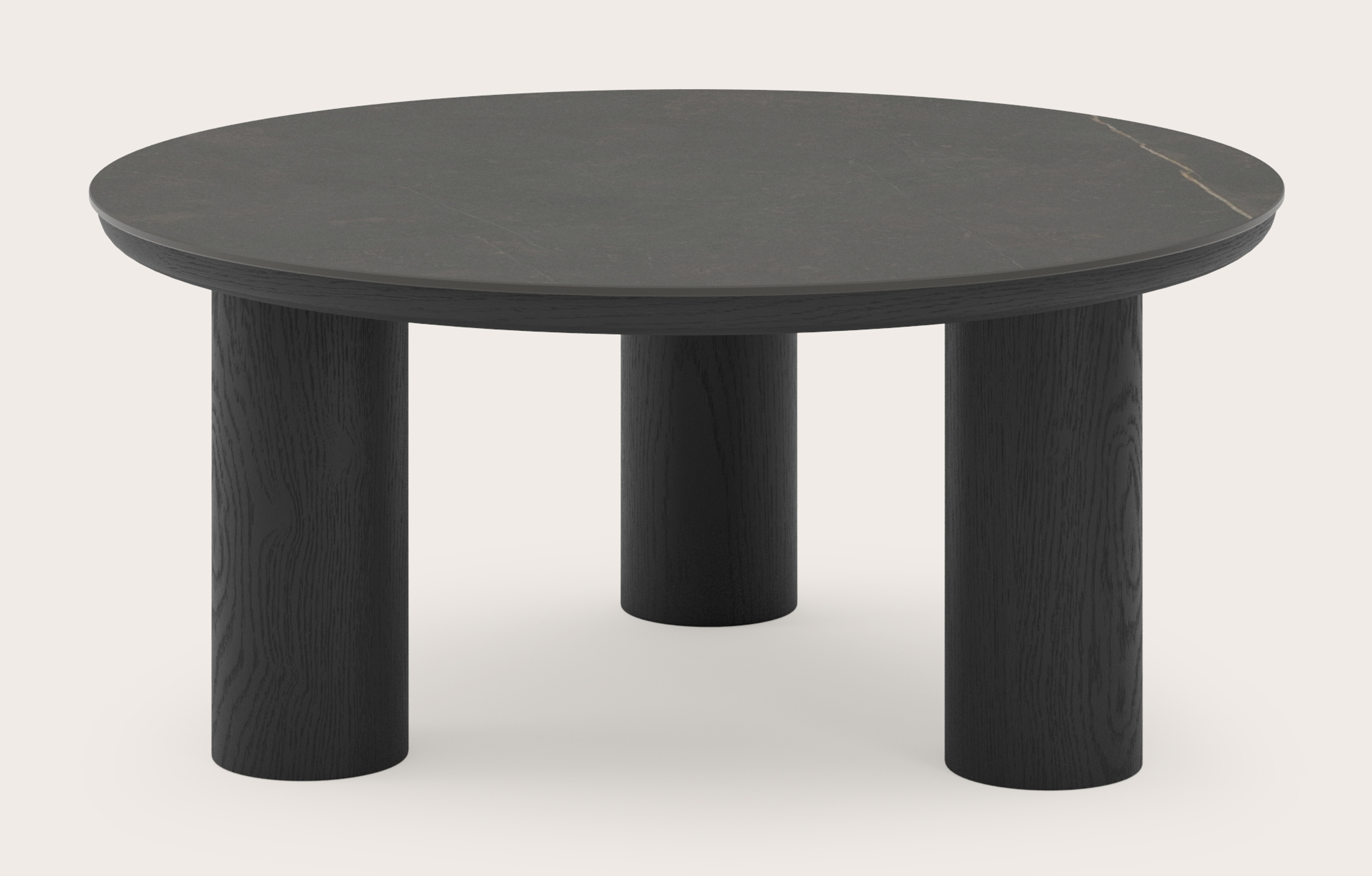 Salontafel Amato Rondo XSmall onderstel met rond Ceramo blad in keramiek kleur Calatorao Ø 75 x 34 cm