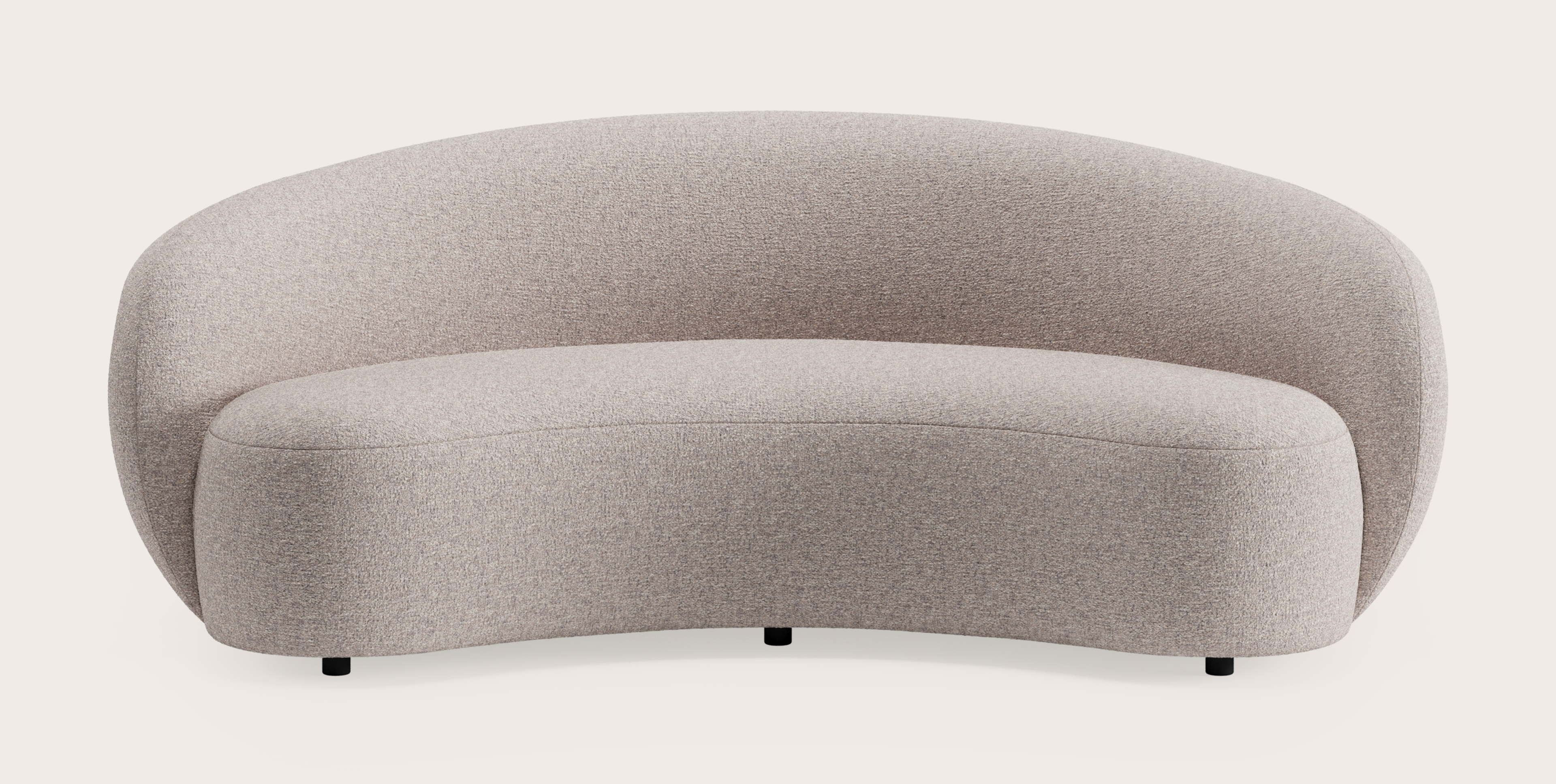 Ponte modulaire zetel - 3-zit in Stanza stof Shell