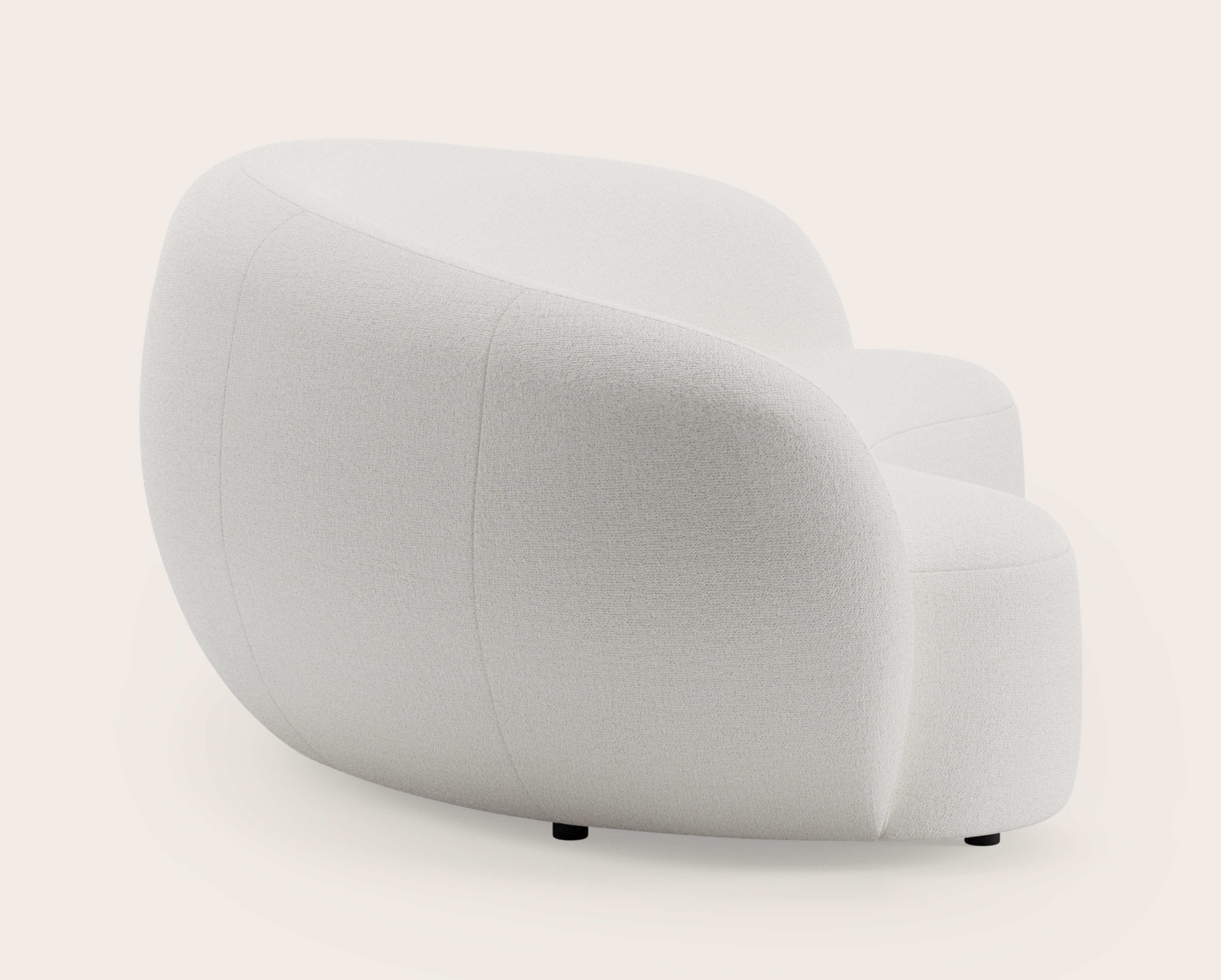 Ponte canapé modulaire - 2-places en Dolce tissu Feather
