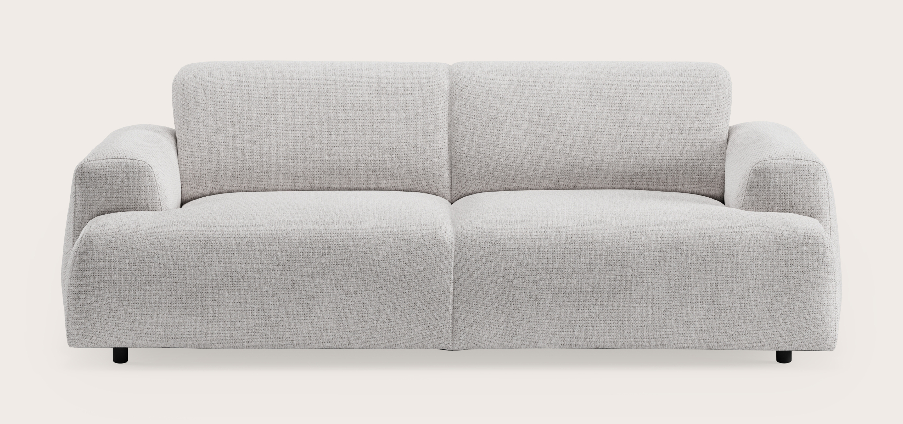 Coimbra zetel 2,5-zit in Fuga stof Grey