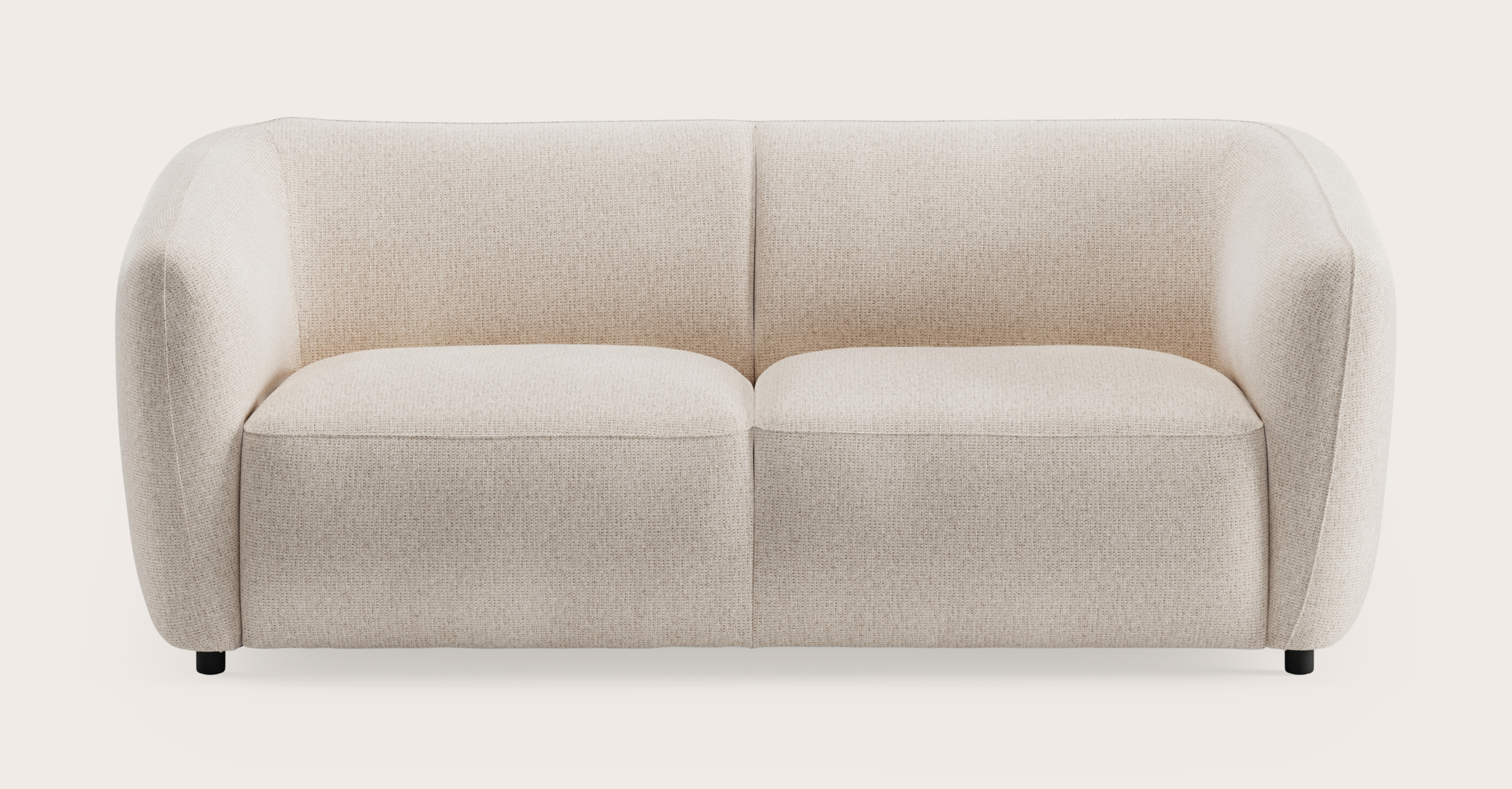 Comporta zetel 2,5-zit in Fuga stof Natural