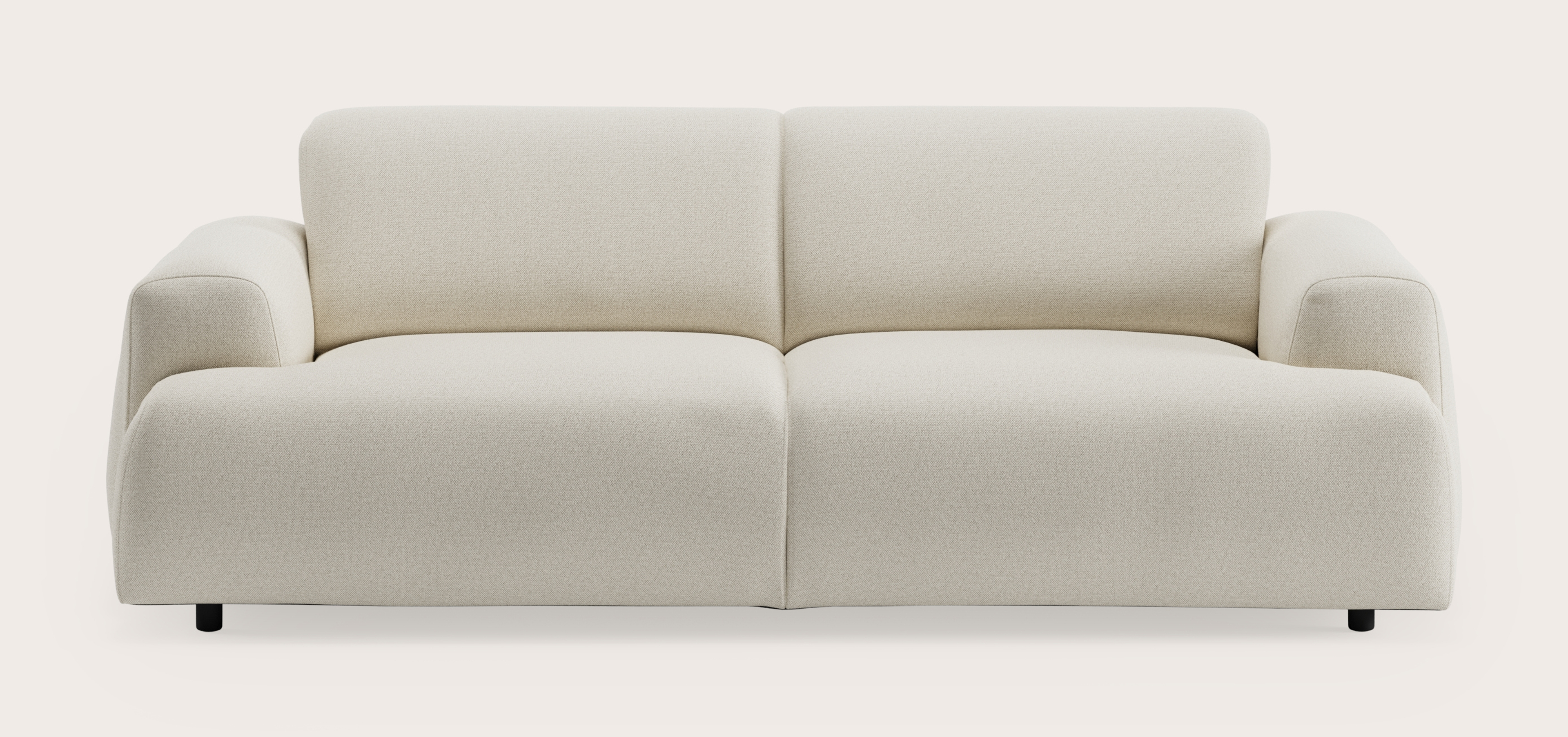 Coimbra zetel 2,5-zit in Brio stof Linen