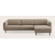 Hoekzetel L 3,5-zit met ligstuk rechts