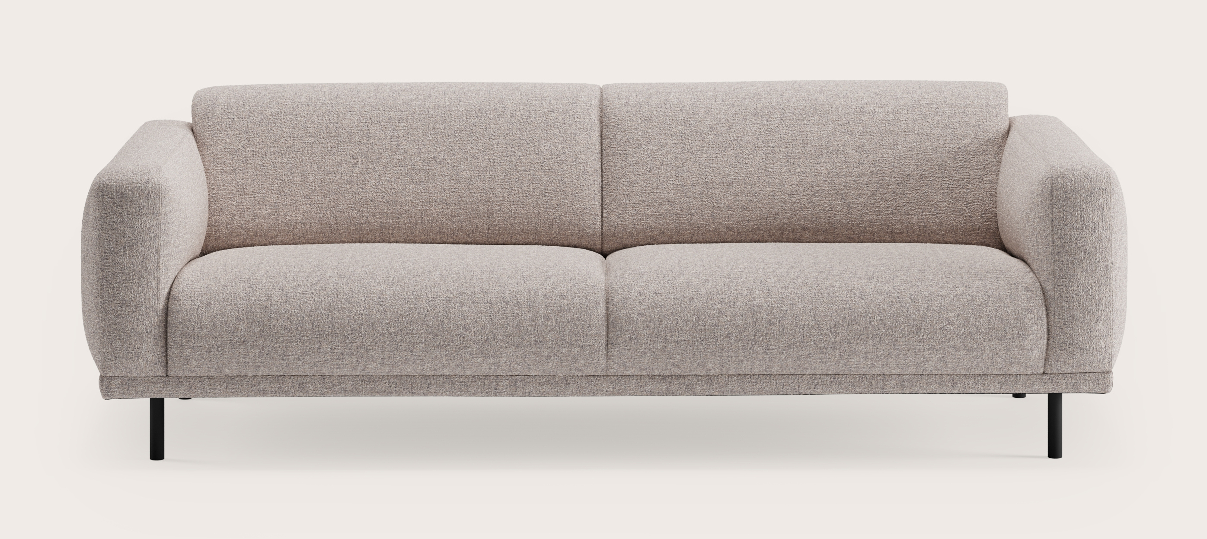 Evora canapé 3-places en Stanza tissu Shell