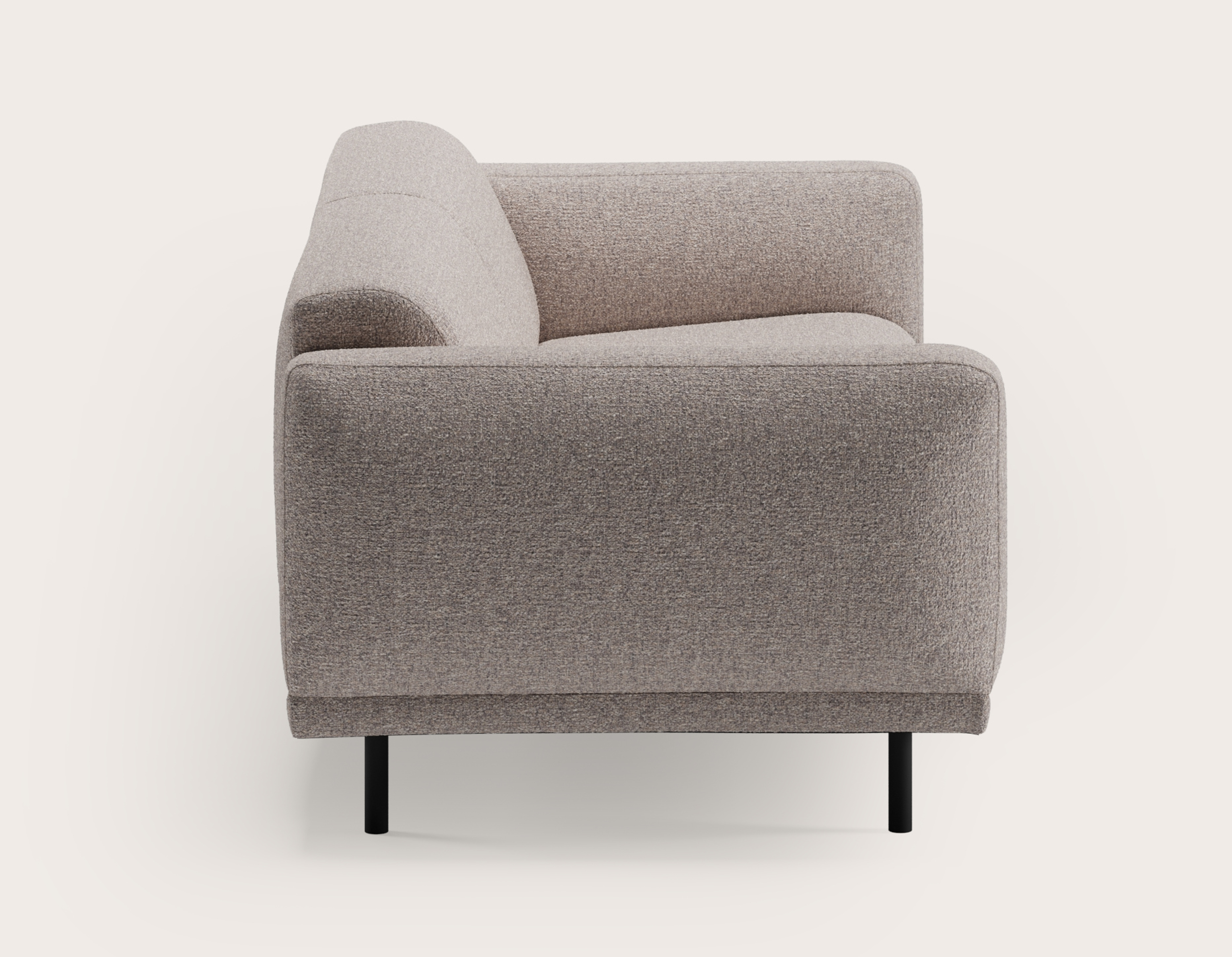 Evora canapé 3-places en Stanza tissu Shell