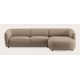 Canapé d'angle L 4 places avec chaise longue XL droite