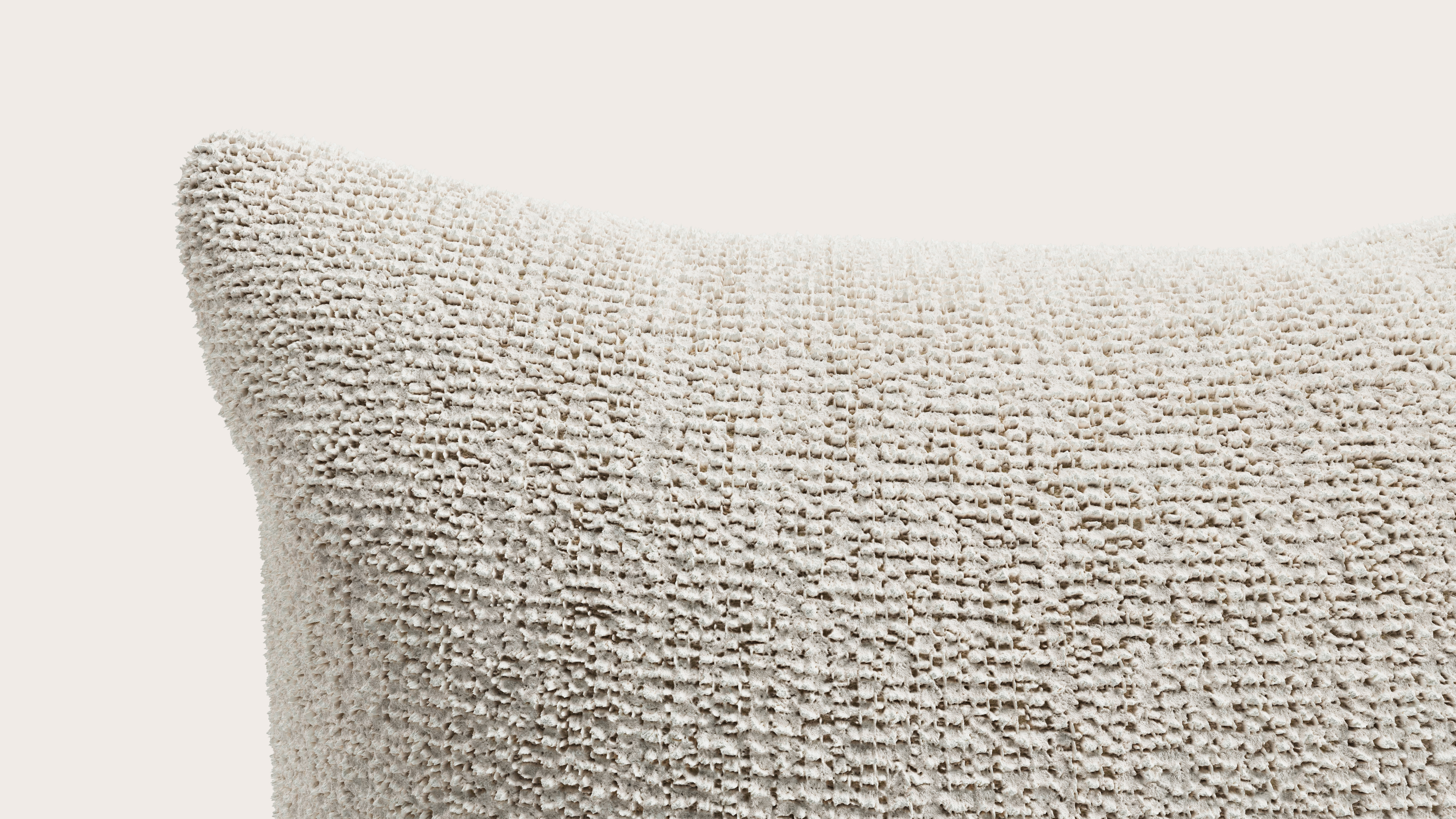 Baci kussen in Poco stof Beige 45 x 45 cm