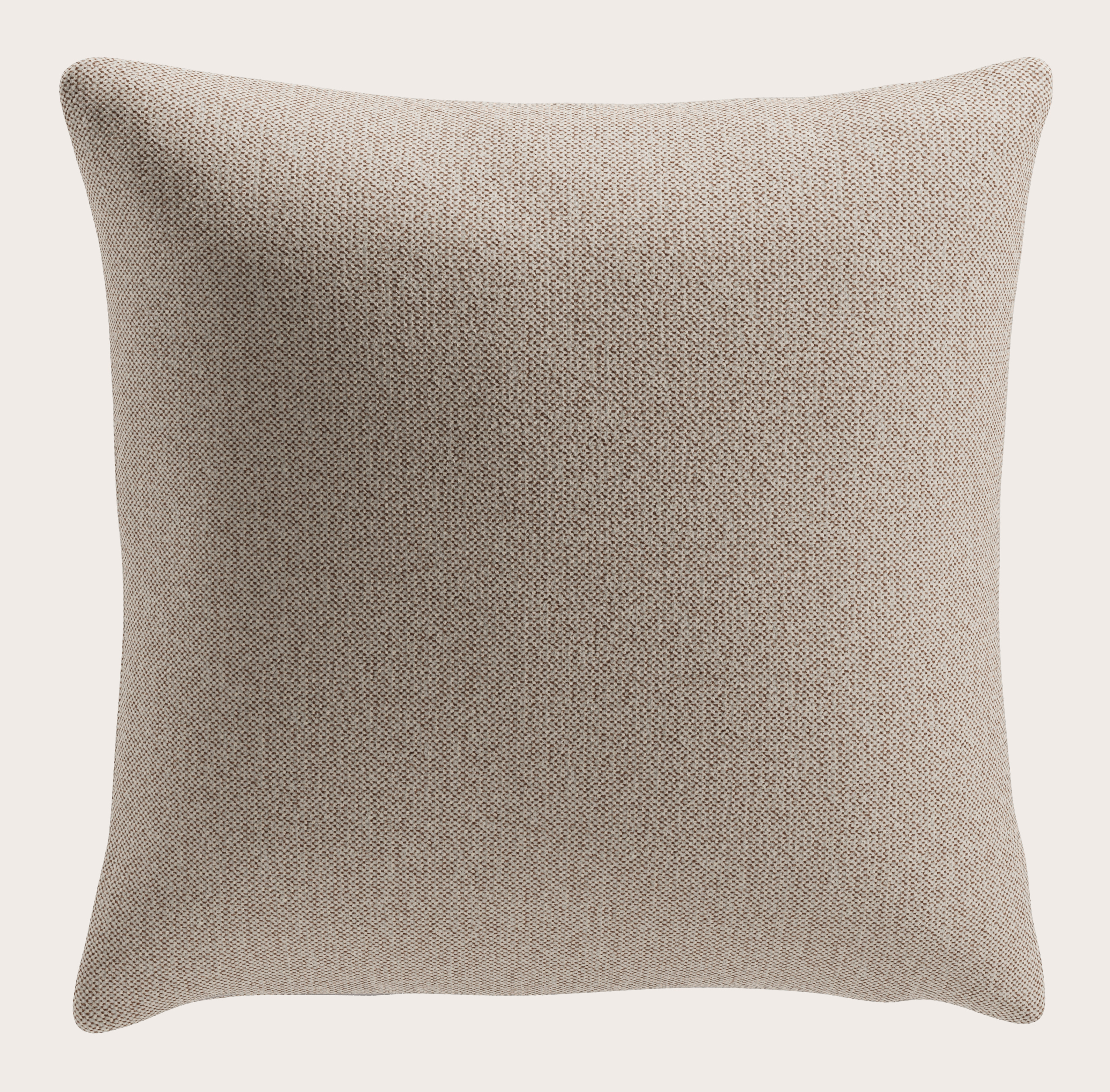 Coussin Baci en Brio tissu Beige 60 x 60 cm