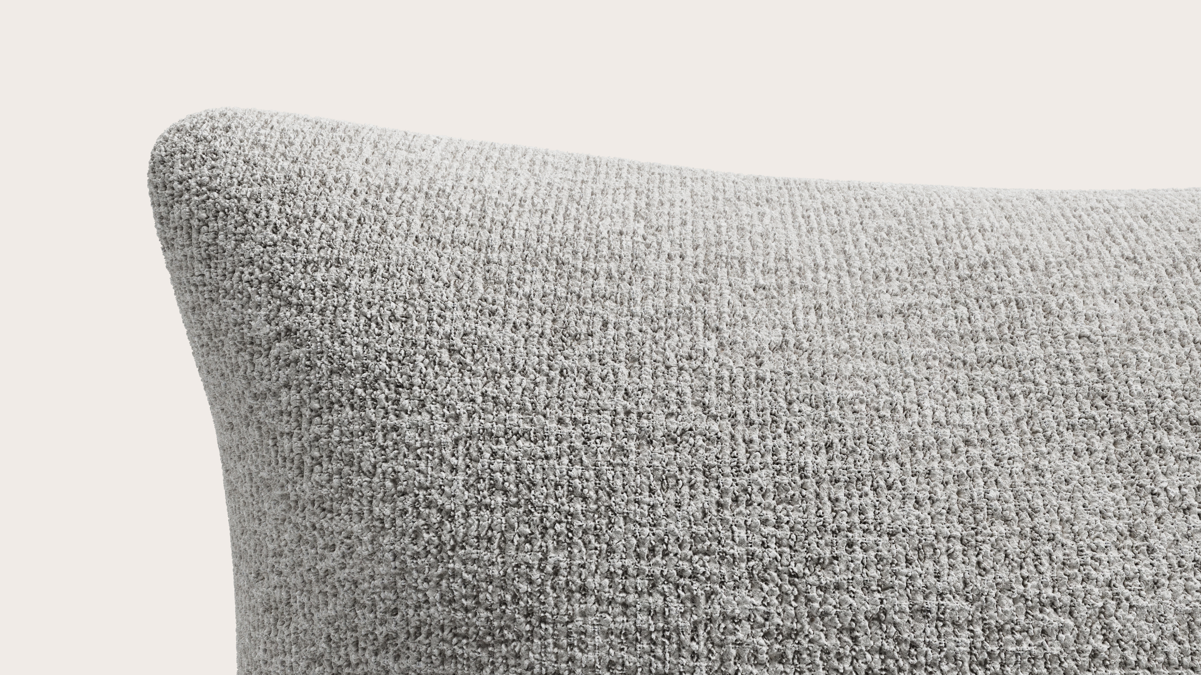 Coussin Baci en Nova tissu Lunar 60 x 60 cm