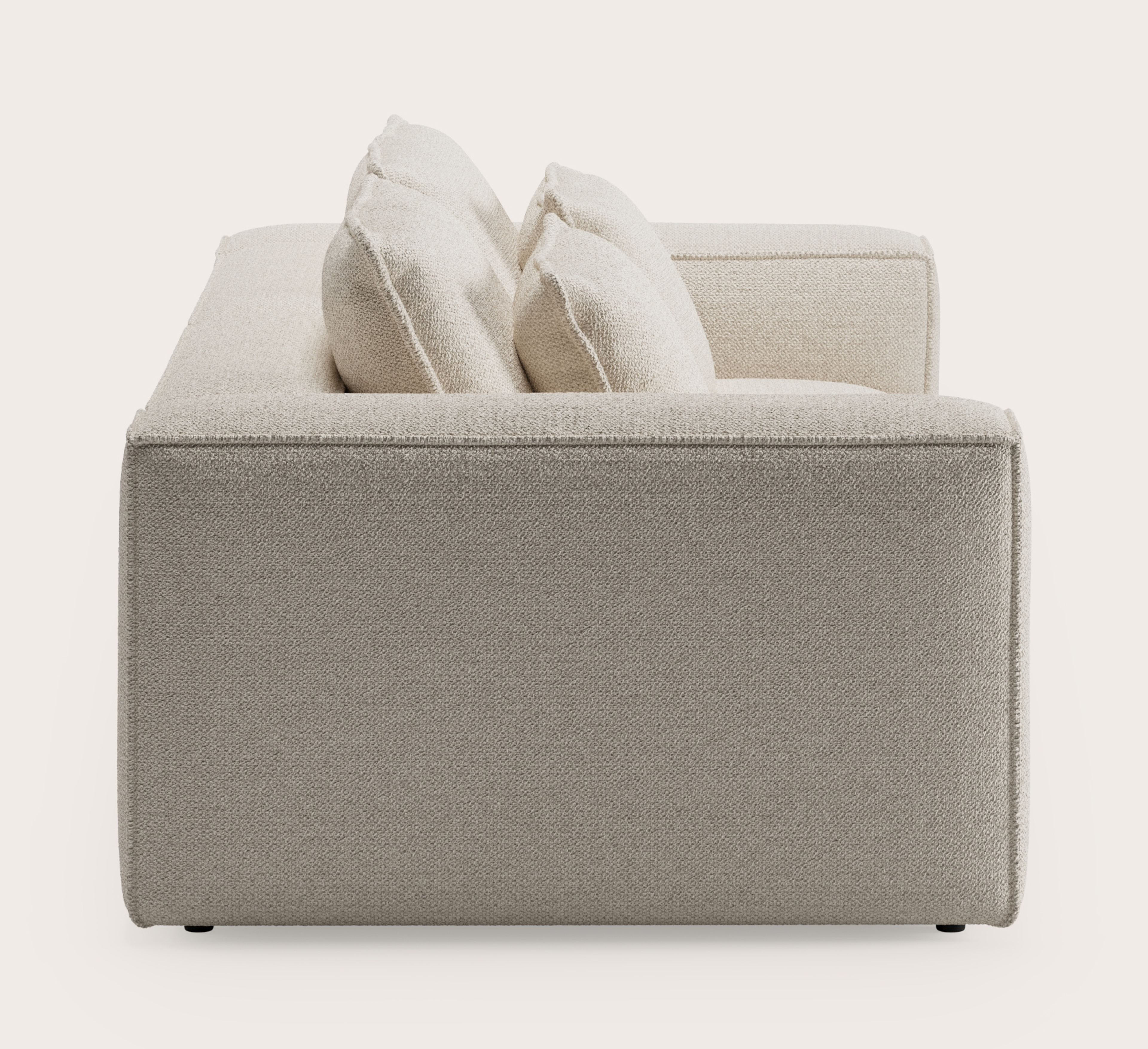 Duomo zetel 2-zit in Hero stof Beige