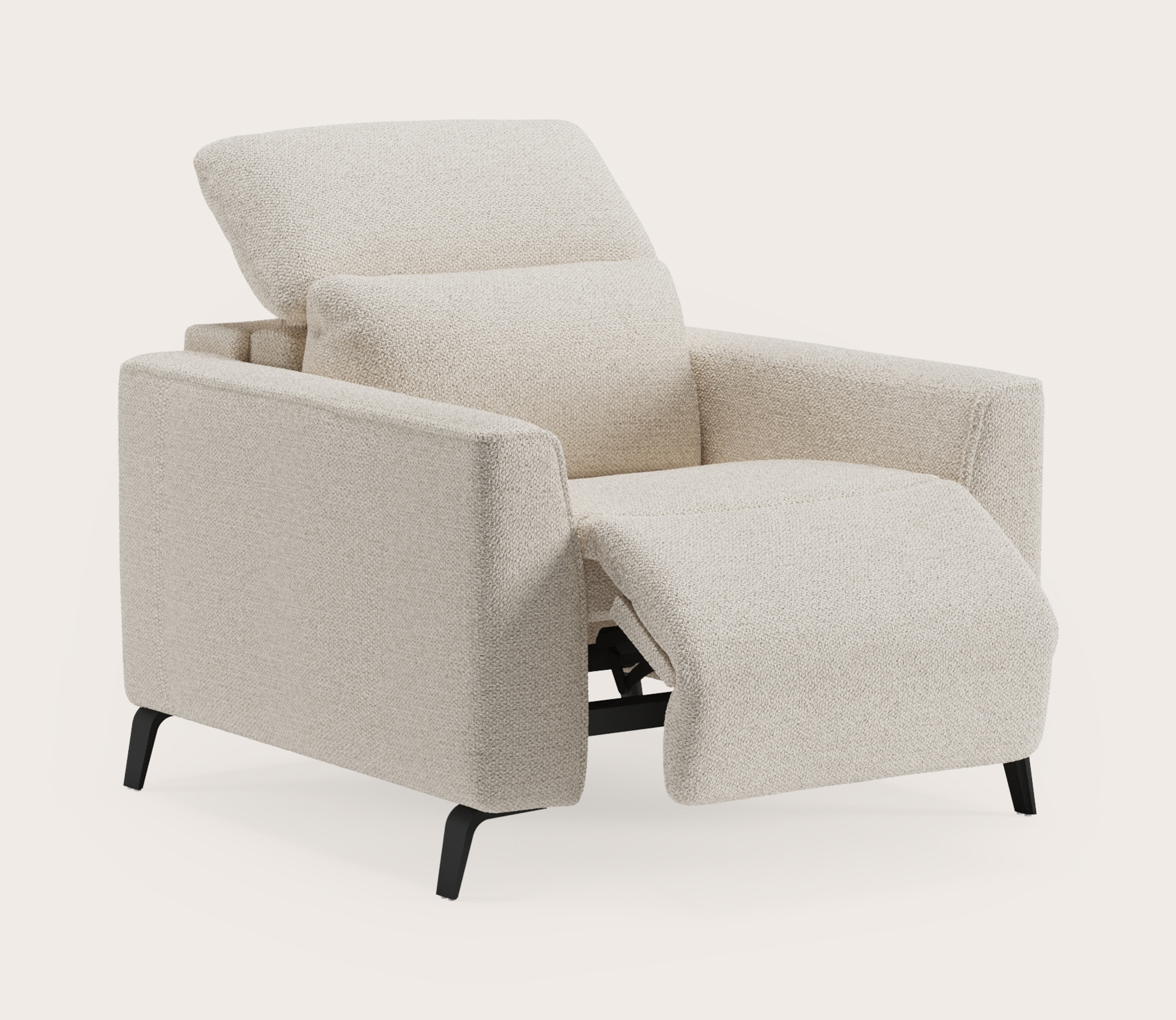 Monza E+ zetel 1-zit in Hero stof Beige