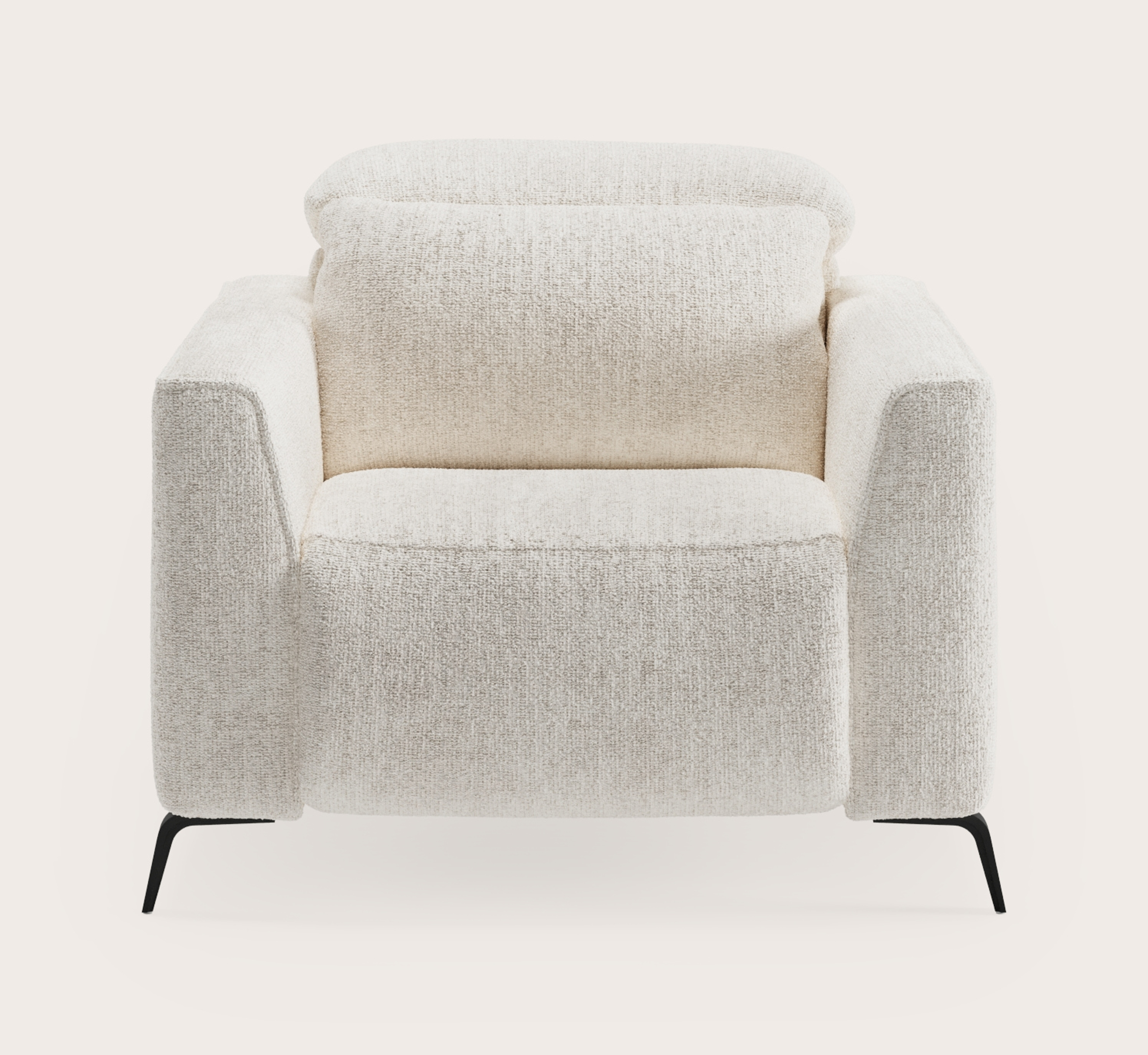 Monza E+ zetel 1-zit in Poco stof Beige