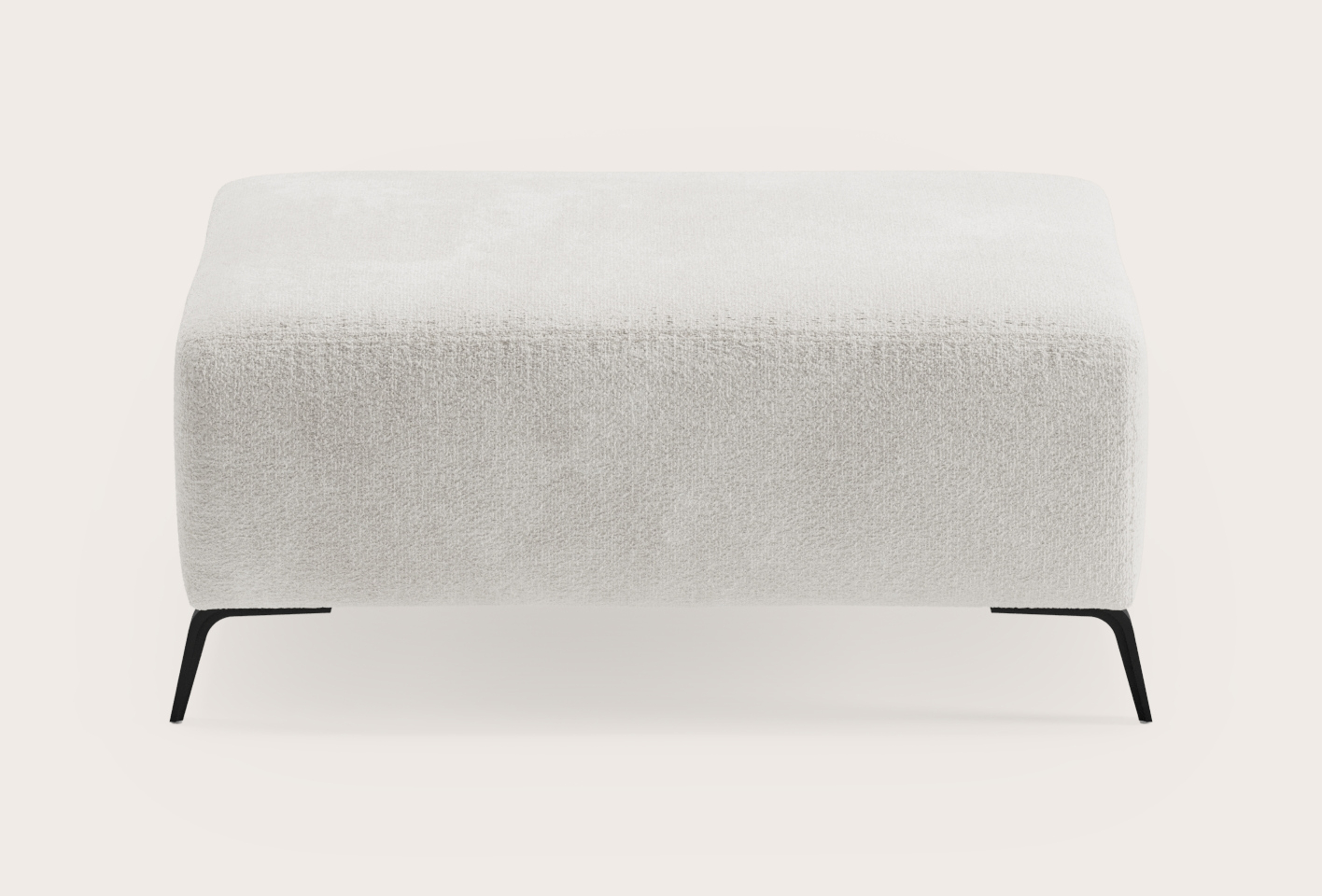 Monza repose-pieds en Nova tissu Pearl