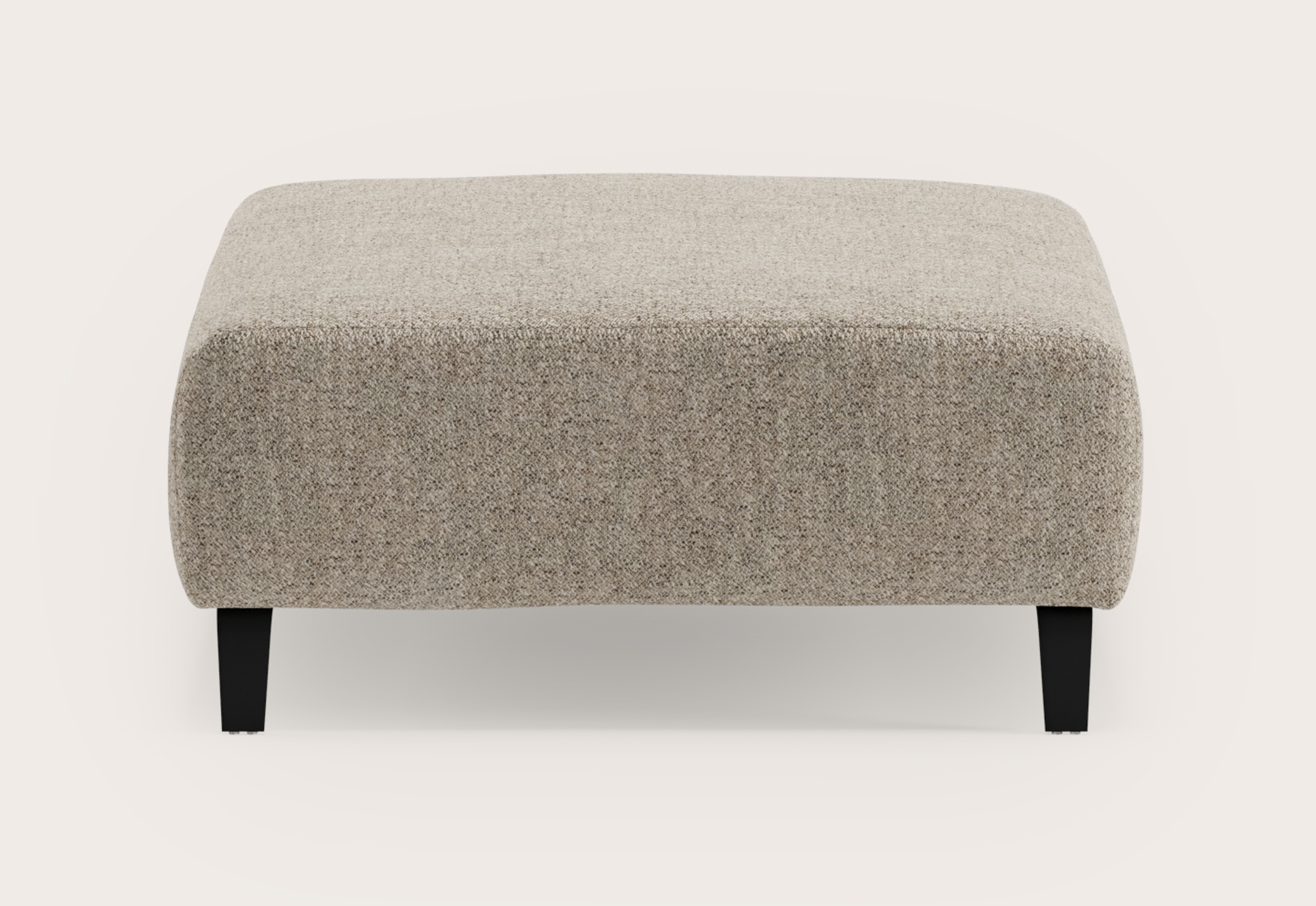 Monza repose-pieds en Stanza tissu Light Taupe