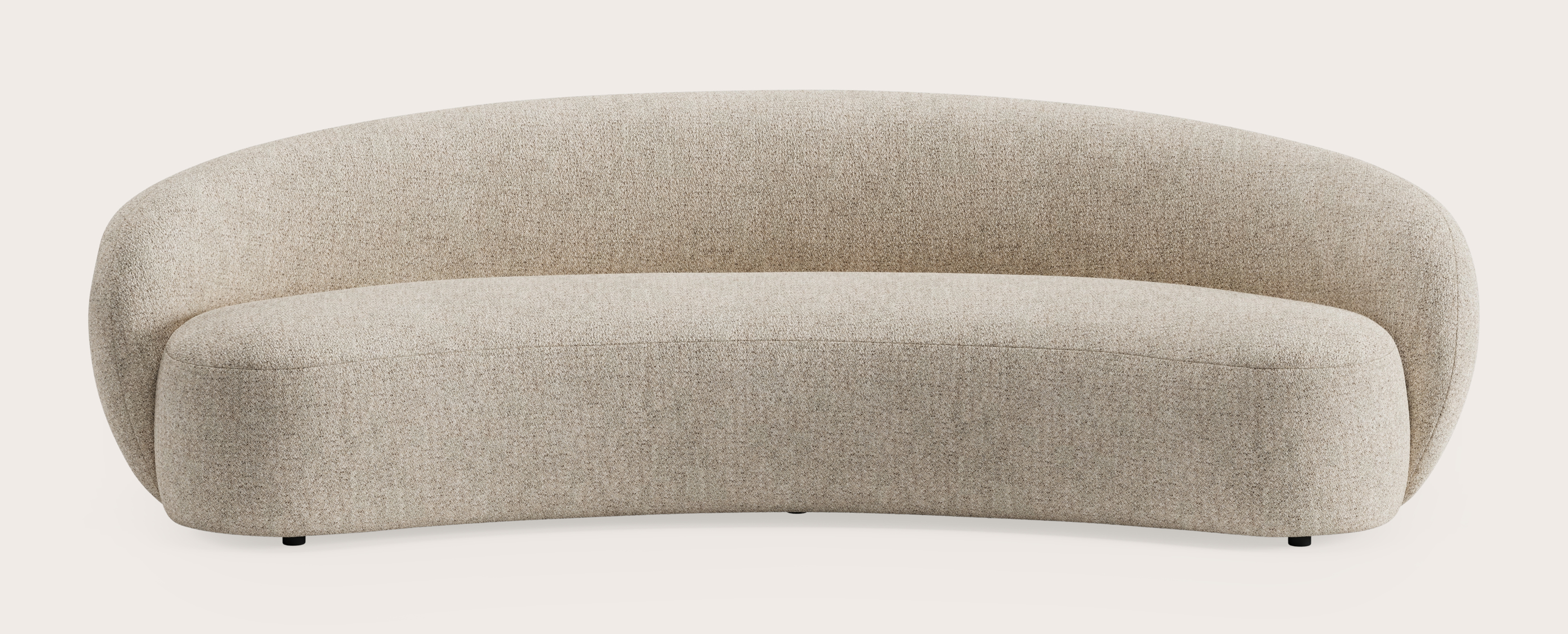 Ponte canapé 4-places en Stanza tissu Light Taupe