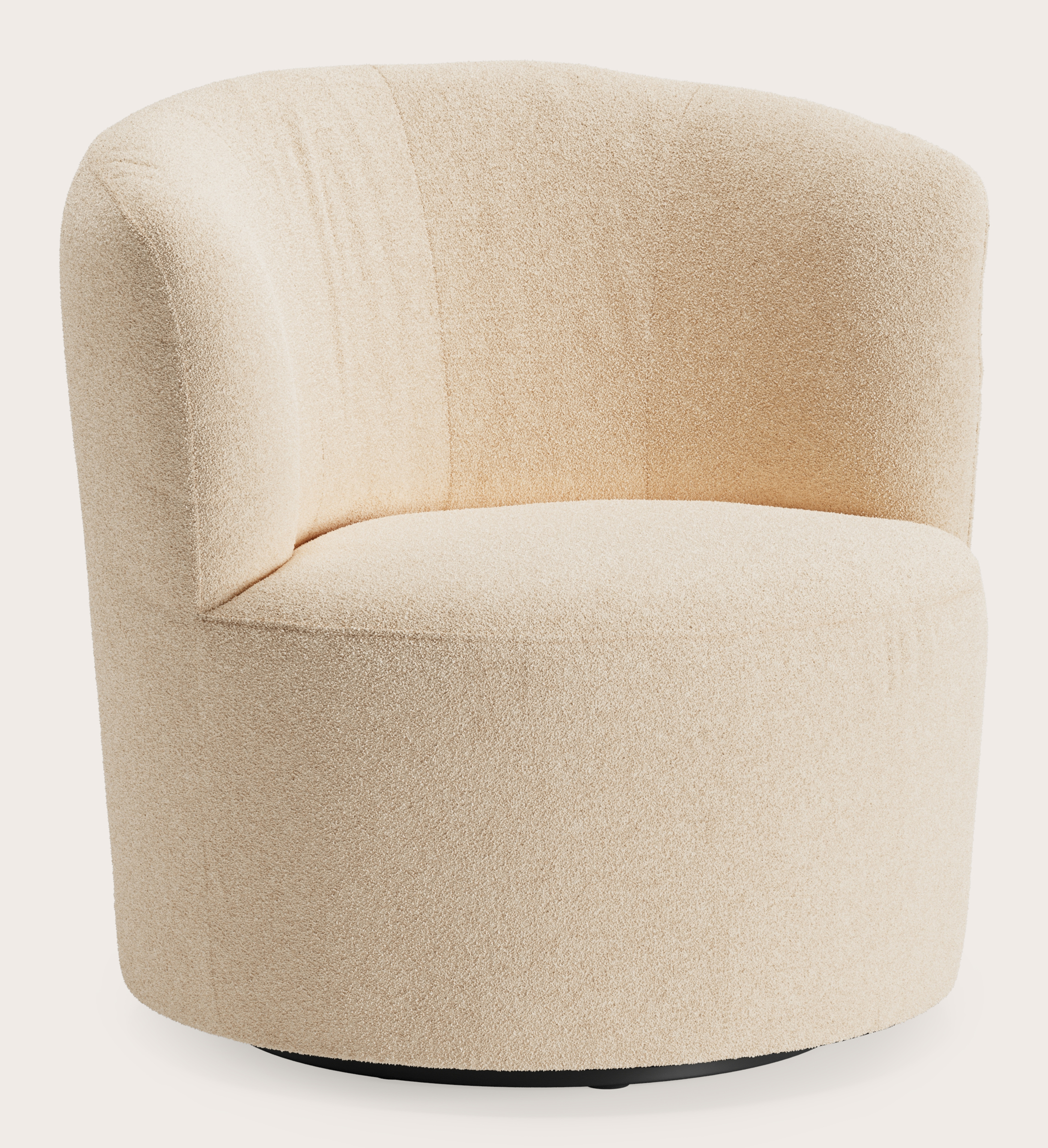 Fauteuil Orvieto en Aria tissu Beige