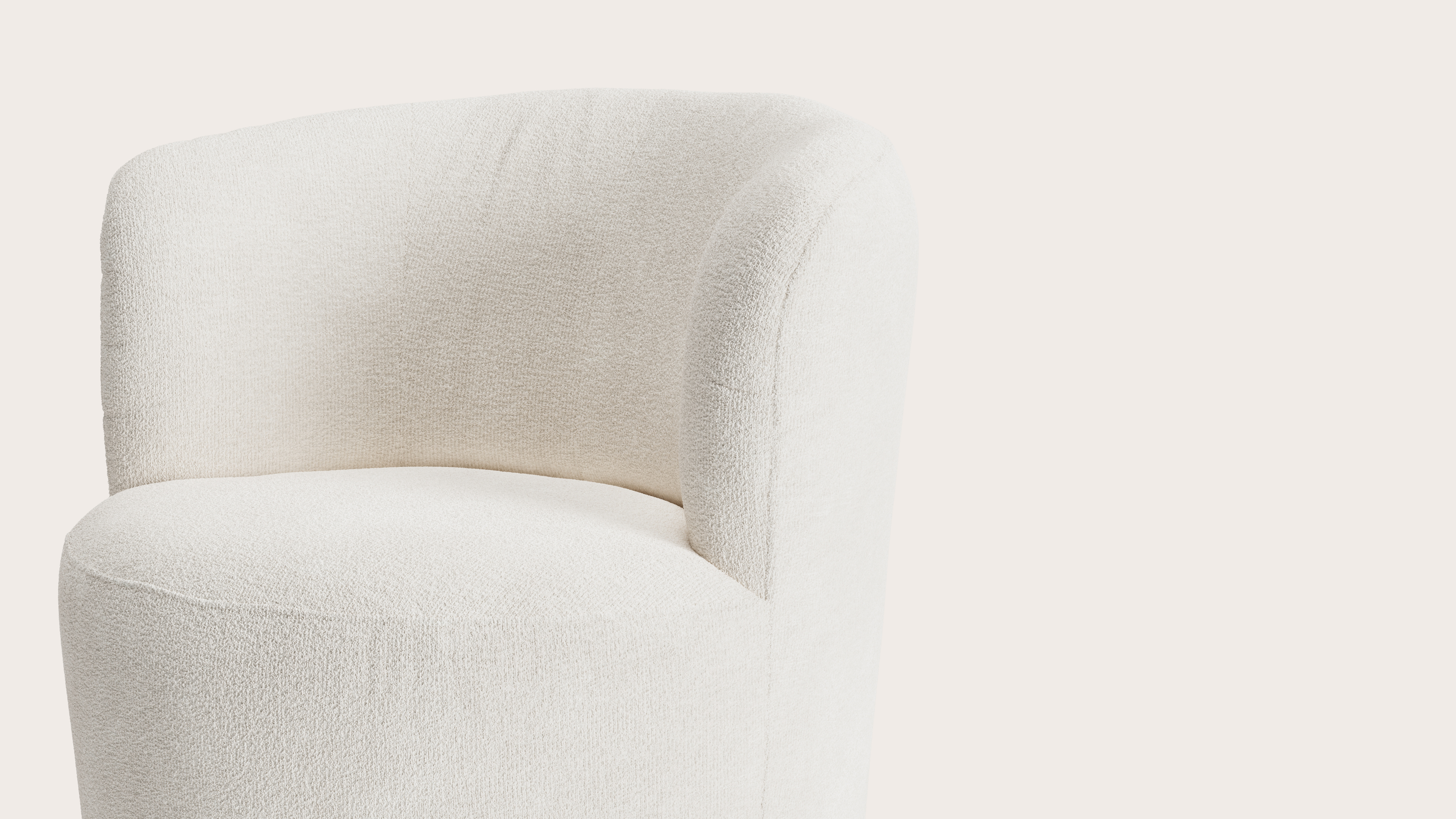 Orvieto fauteuil in Nova stof Pearl