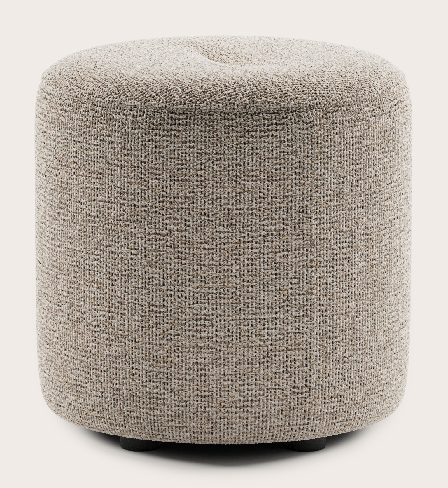 Tondo pouf - Fresco tissu Natural Ø45xH46cm