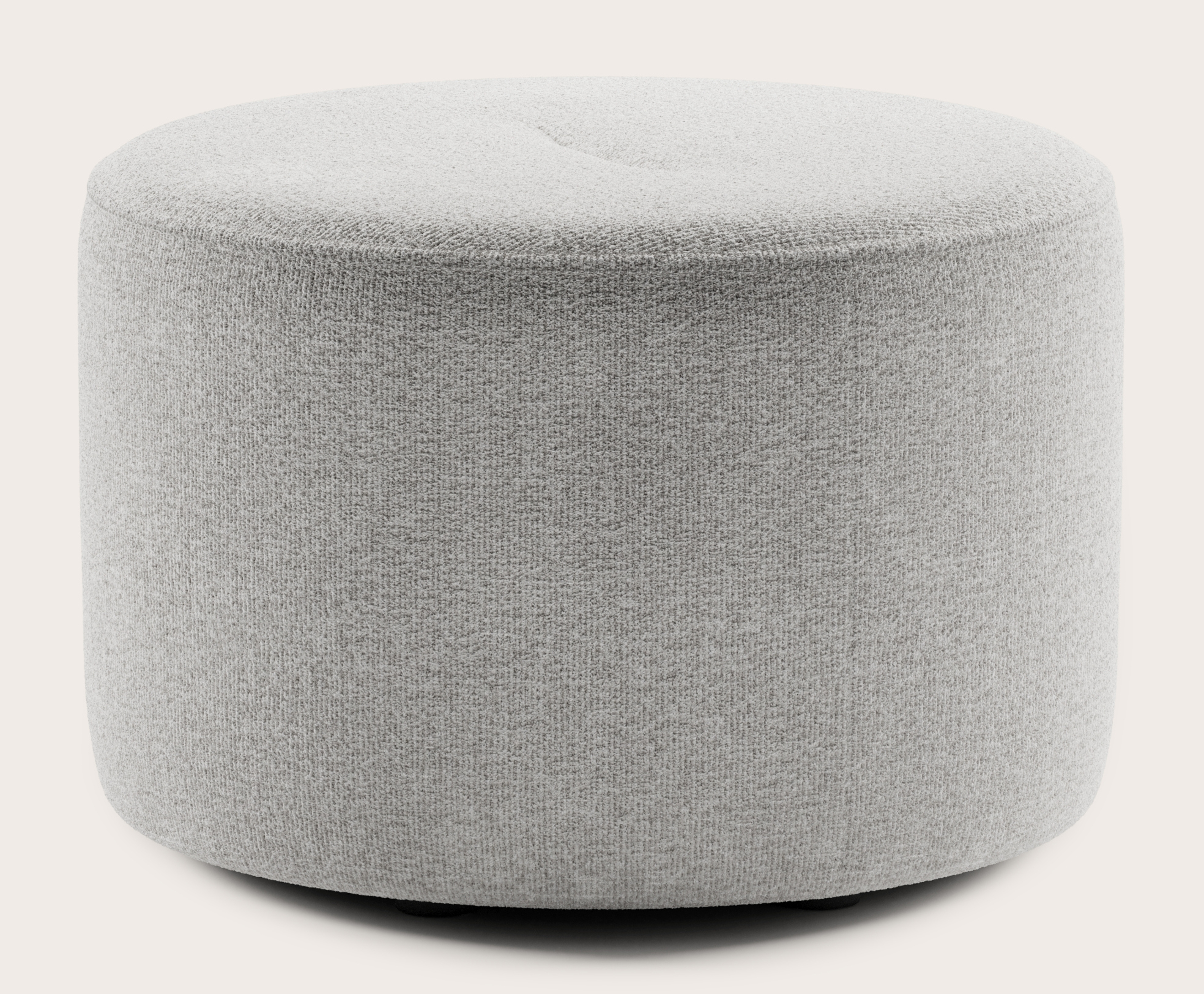 Tondo pouf - Nova tissu Lunar Ø60xH40cm
