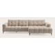 Canapé d'angle L 4 places avec chaise longue XL droite