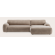 Canapé d'angle L 4 places avec chaise longue XL (long) droite