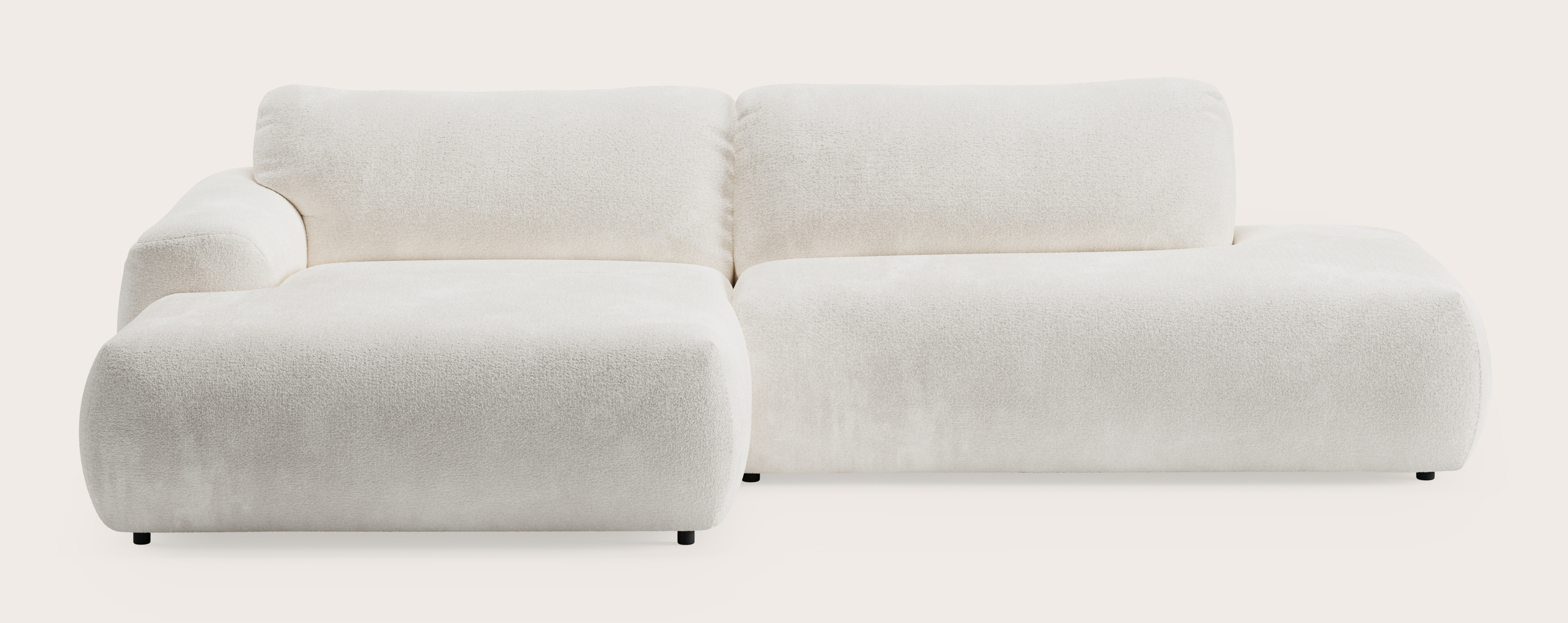 Sarpi hoekzetel 4-zit Nova stof Pearl