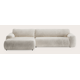 Canapé d'angle L 4 places avec chaise longue XL (court) gauche