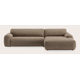 Canapé d'angle L 4 places avec chaise longue XL (long) droite