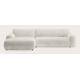 Canapé d'angle L 4 places avec chaise longue XL (court) gauche