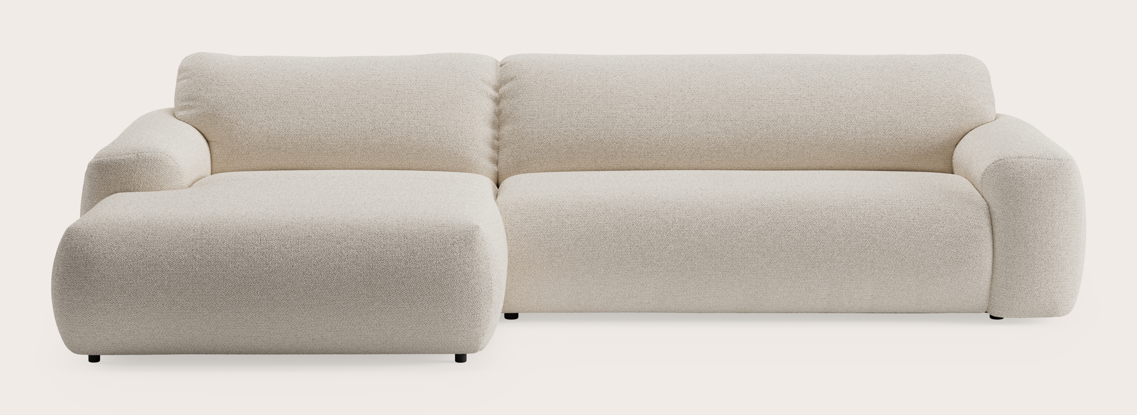 Sarpi hoekzetel 4-zit Hero stof Beige