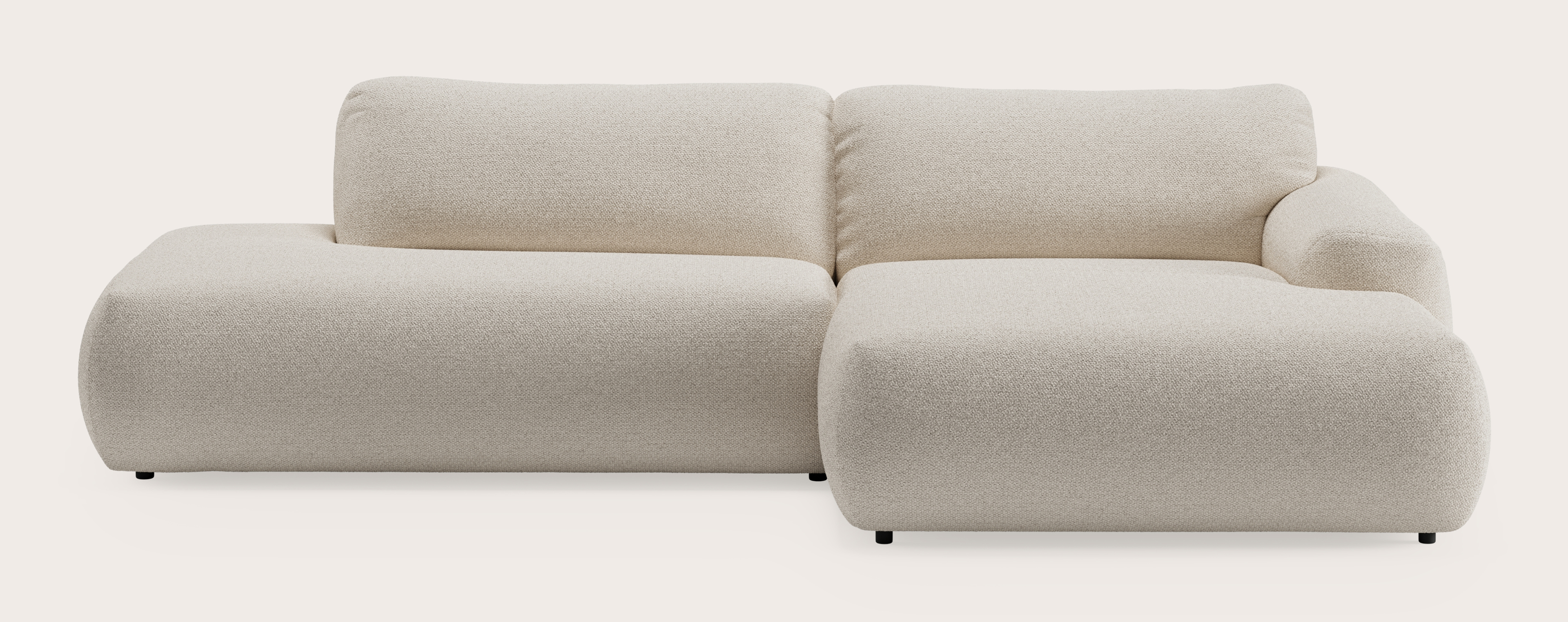 Sarpi hoekzetel 4-zit Hero stof Beige