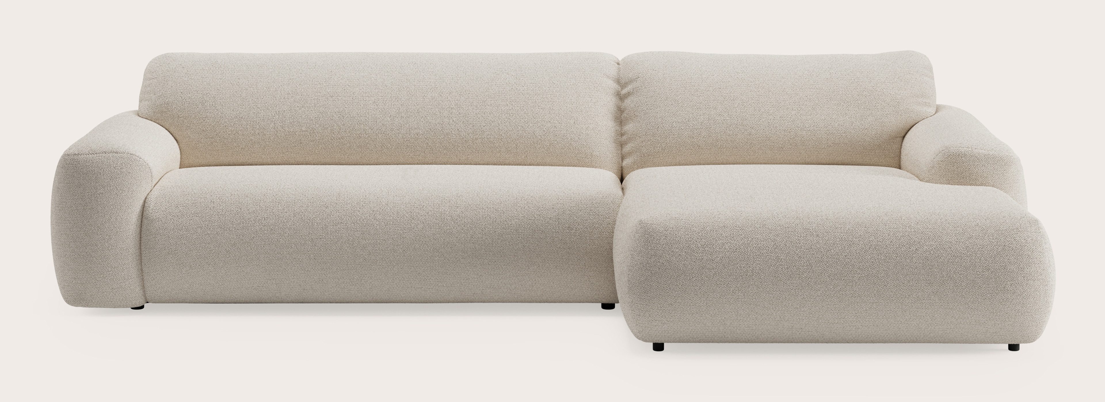 Sarpi hoekzetel 4-zit Hero stof Beige