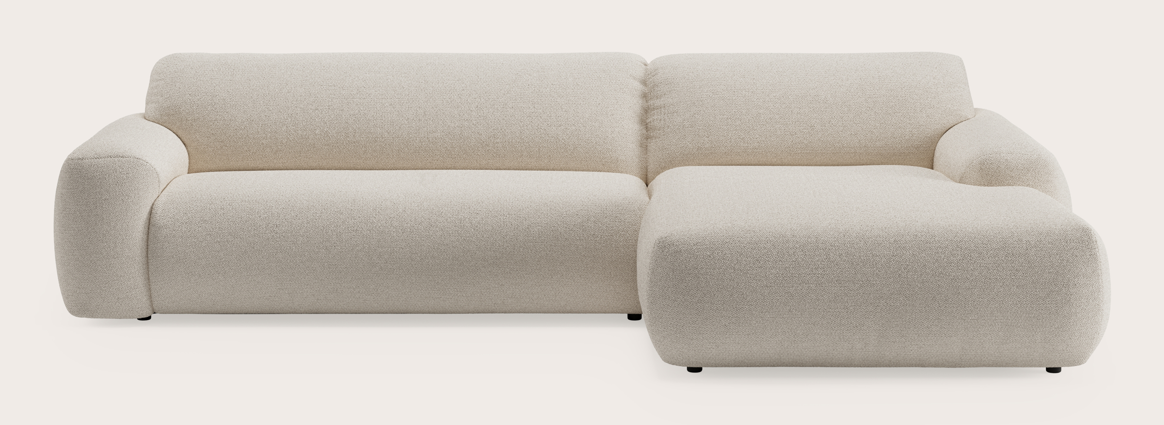 Sarpi hoekzetel 4-zit Hero stof Beige