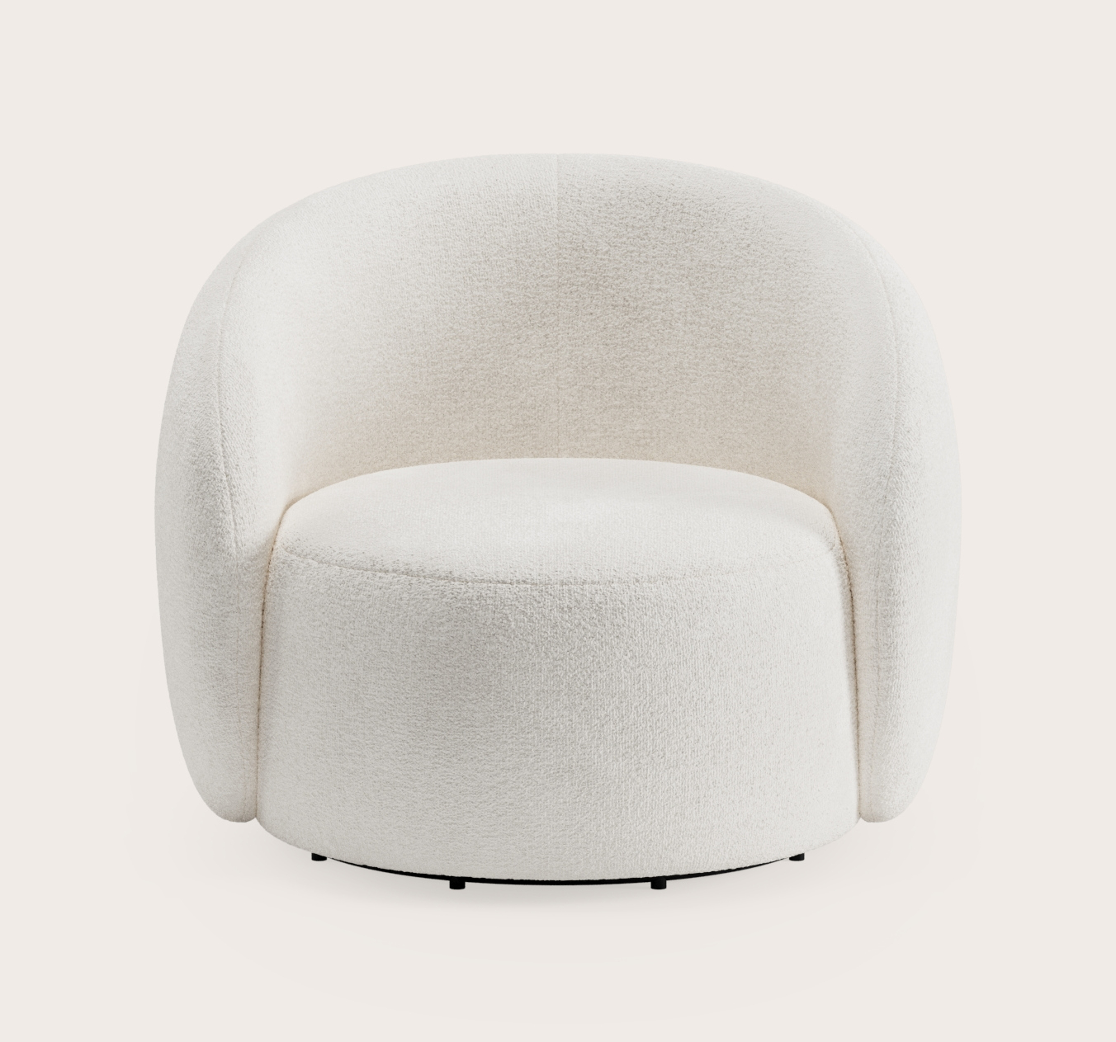 Ponte zetel 1-zit in Nova stof Pearl