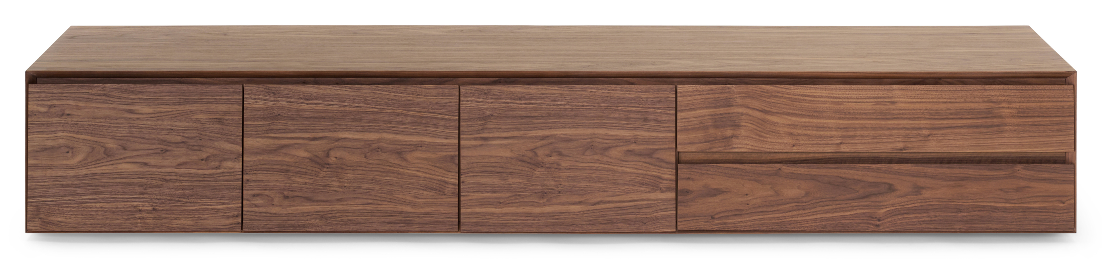 Arno tv-meubel in walnoot 220 x 45 cm