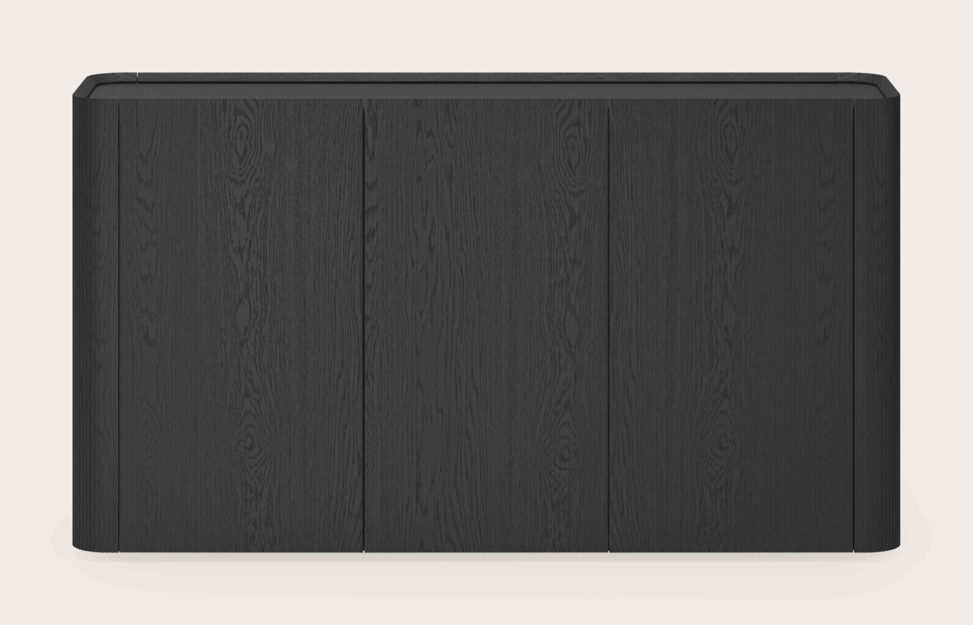 Grivato hoge dressoir in zwarte eik 169 x 45 cm