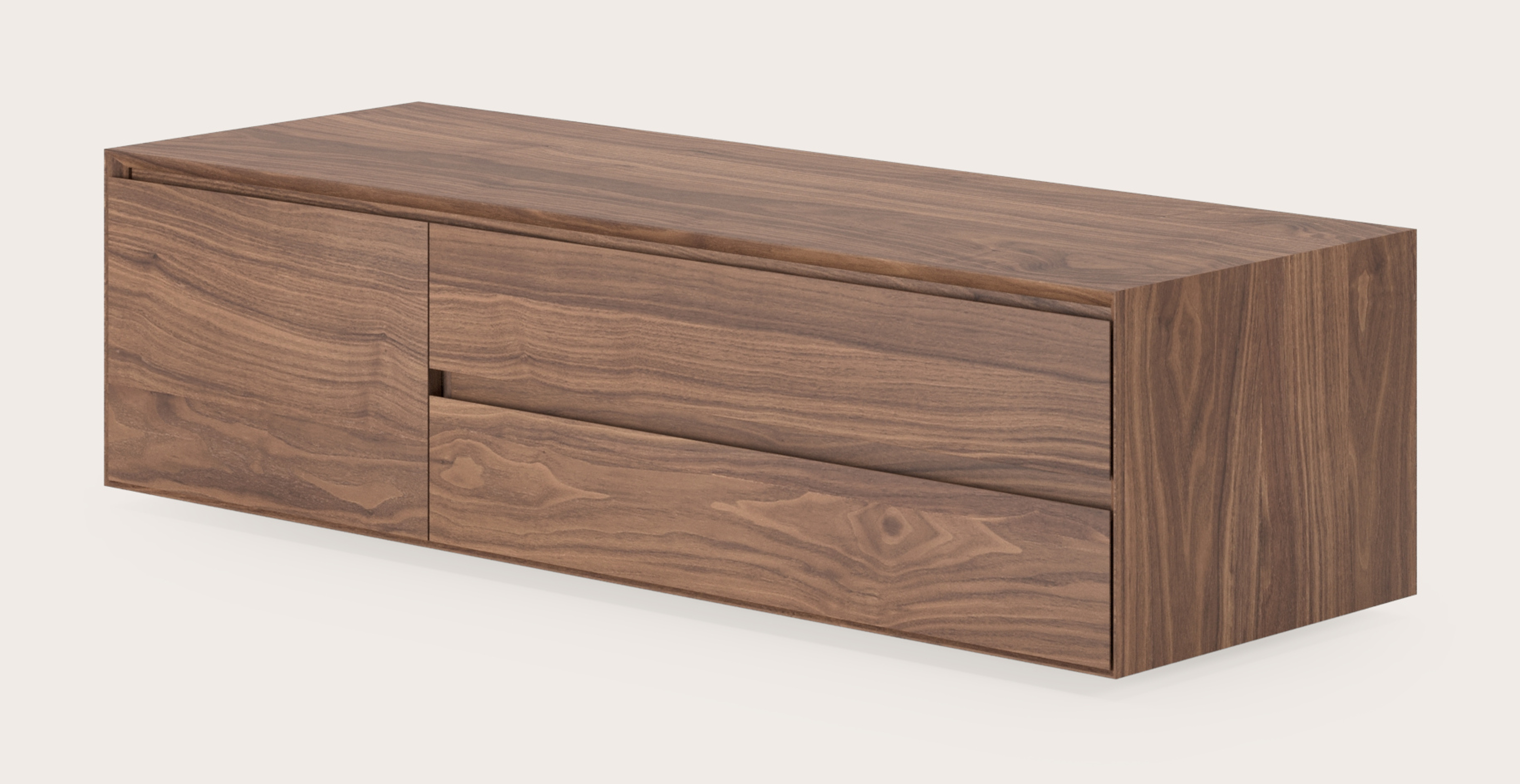 Arno tv-meubel in walnoot 130 x 45 cm