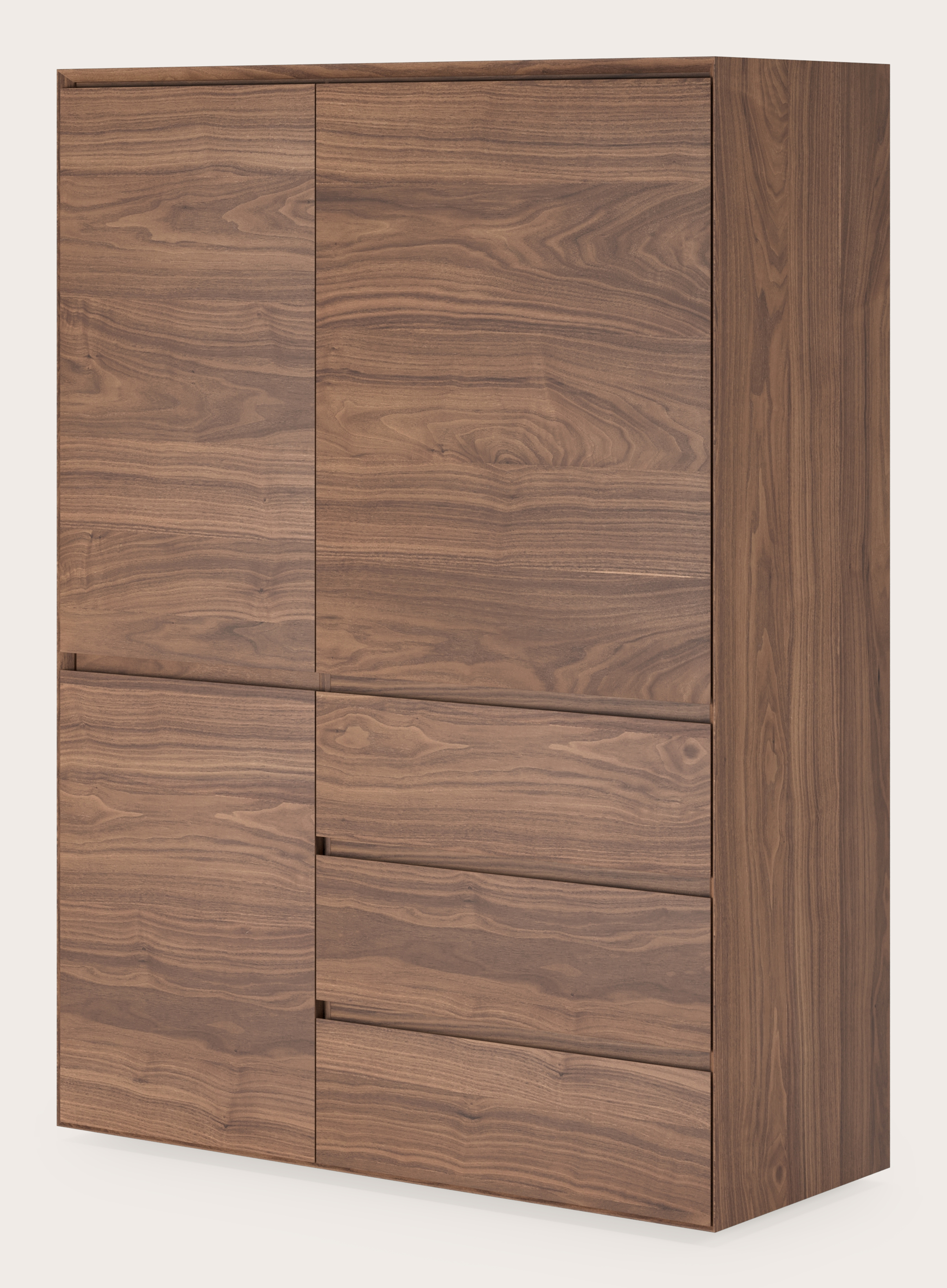 Arno barkast in walnoot 110 x 45 cm