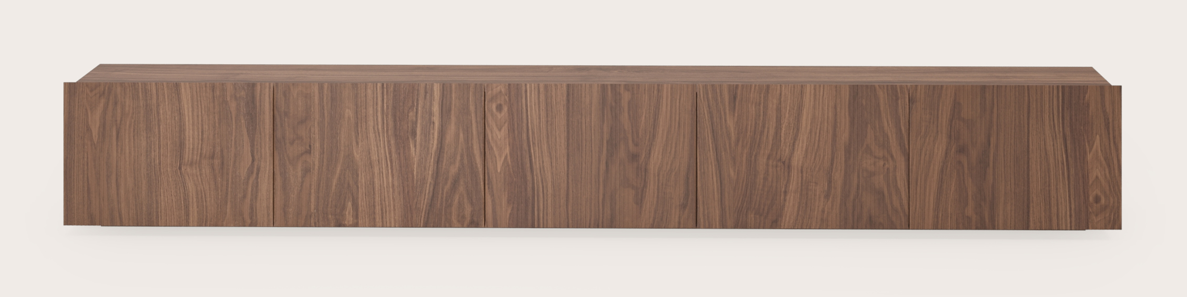 Grivolo tv-meubel in walnoot 249 x 45 cm
