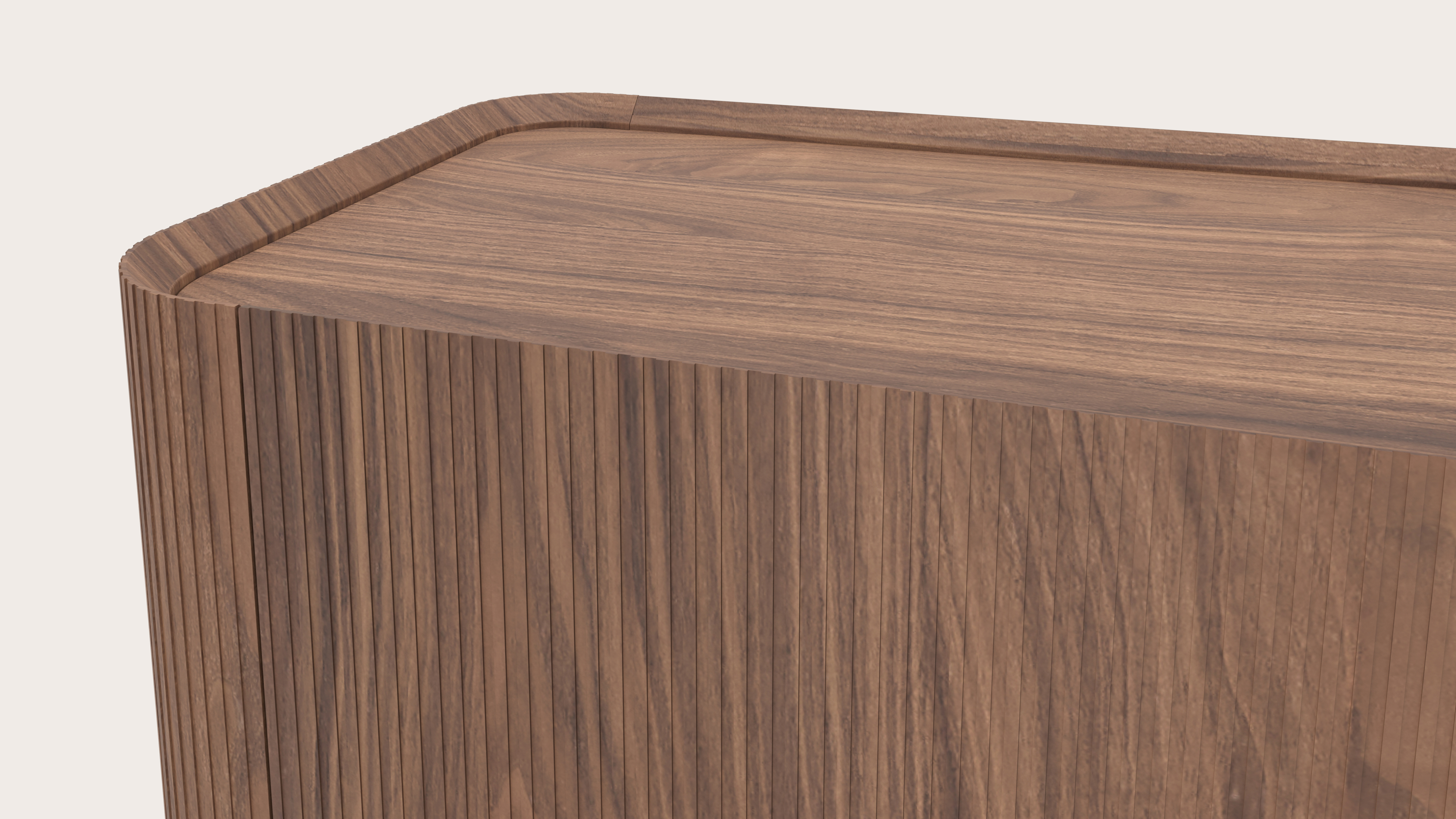Grivato tv-meubel in walnoot 169 x 45 cm
