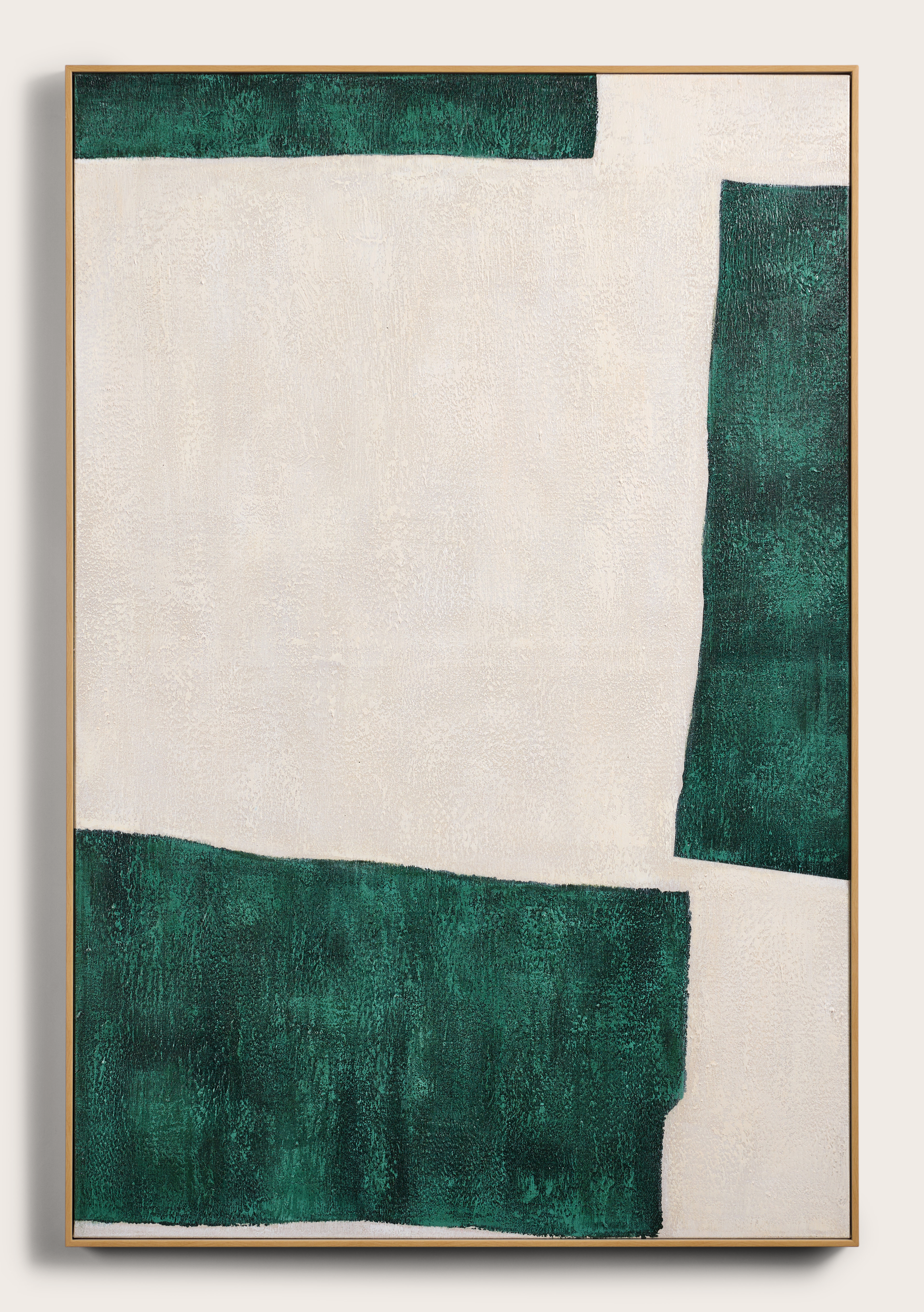 Pablo I schilderij canvas Green 80x120cm