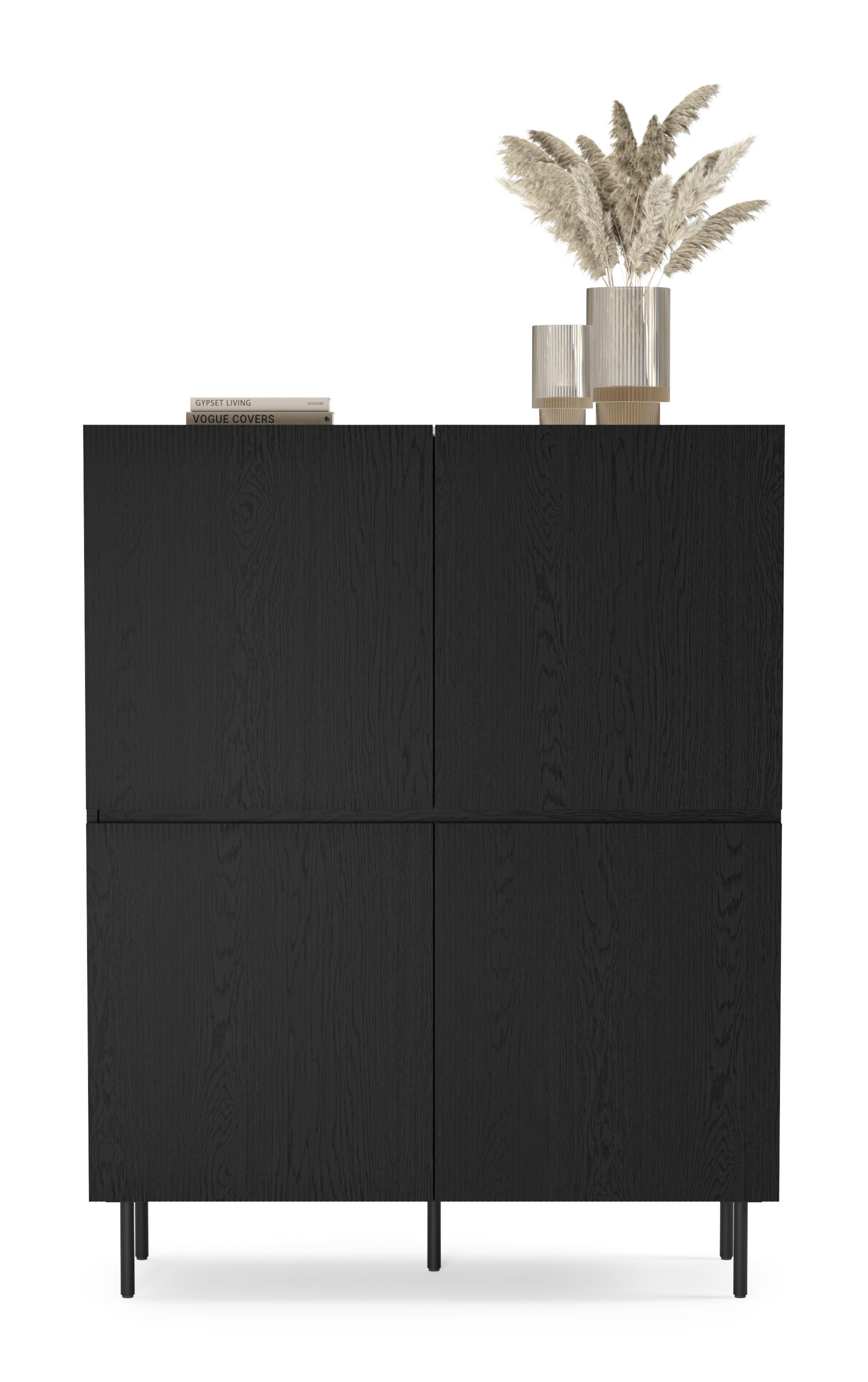 GrivoloMarble_BlackOak_Cupboards