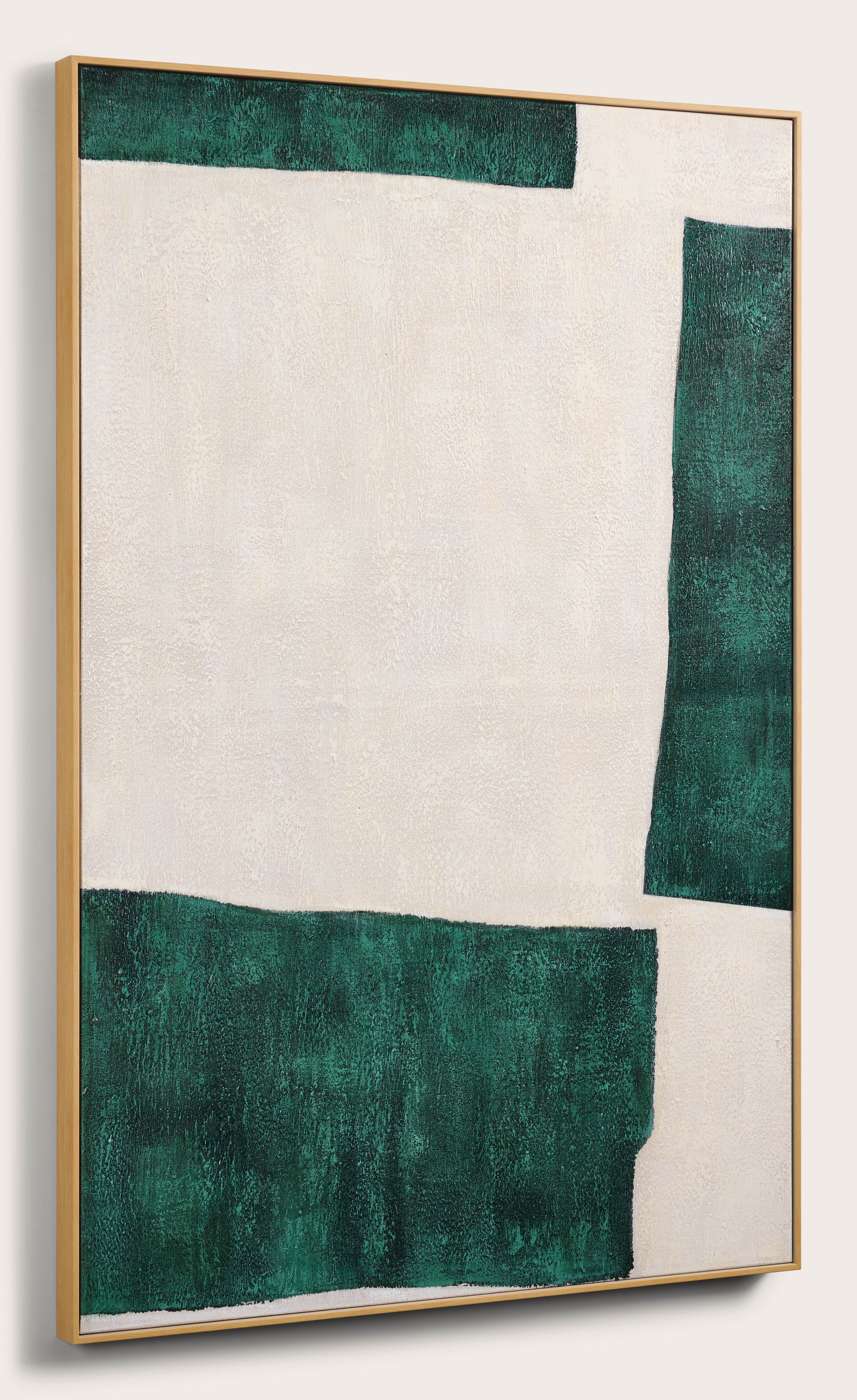 Pablo I schilderij canvas Green 80x120cm