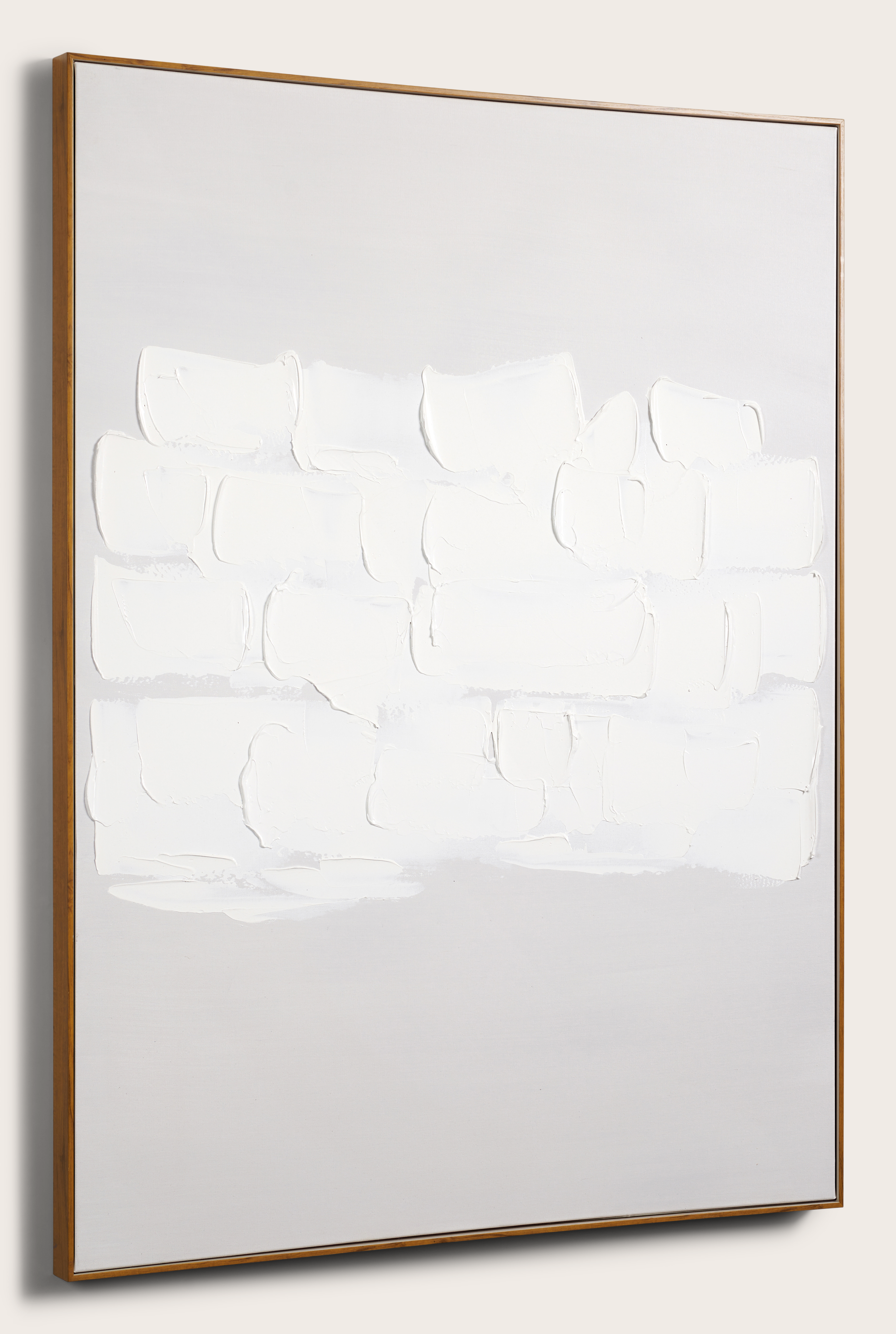 Penturo schilderij canvas wit 90x120cm