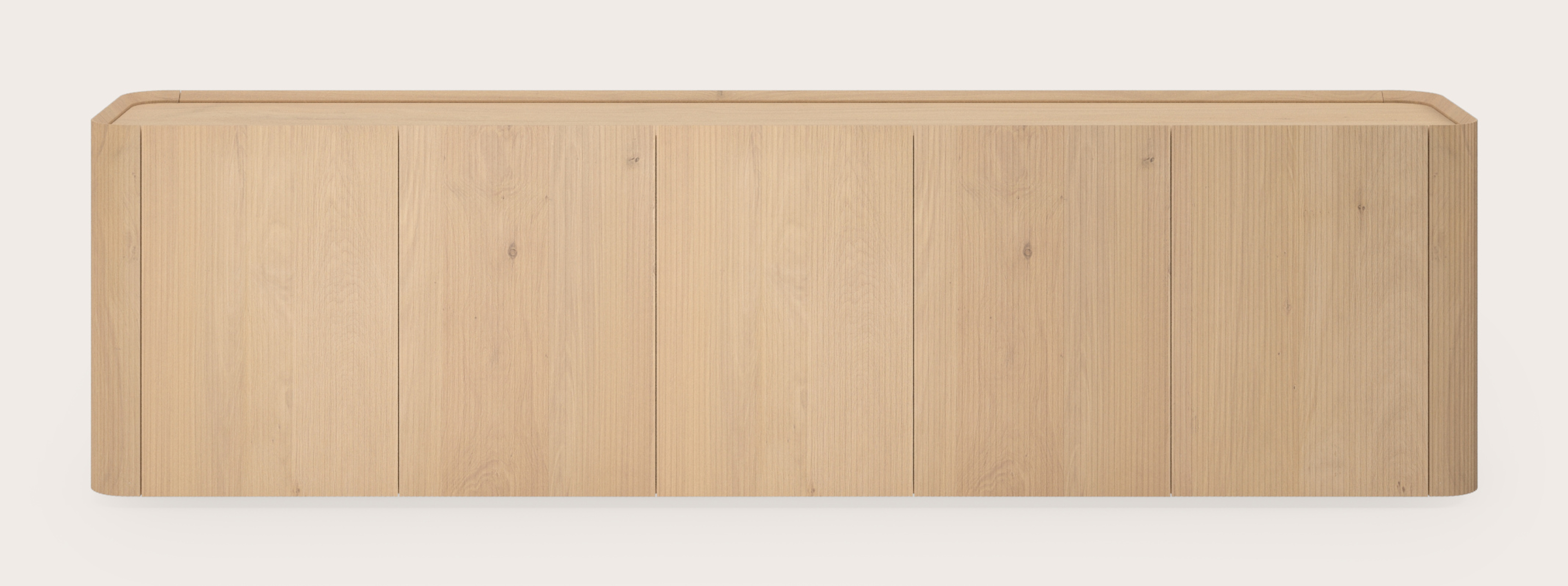 Grivato dressoir in natuurkleurige eik 249 x 45 cm