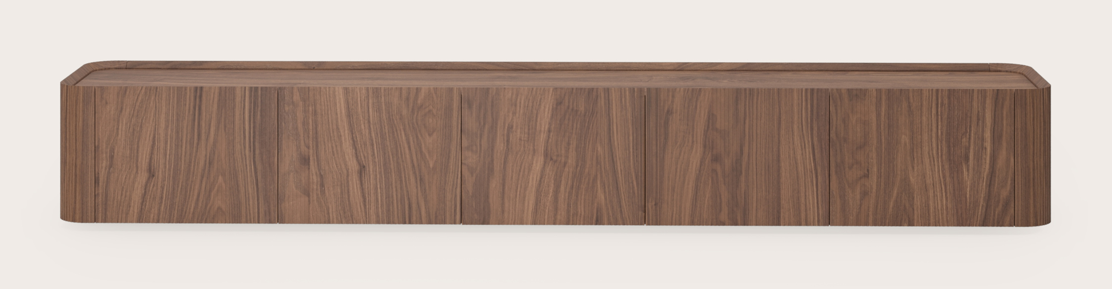 Grivato tv-meubel in walnoot 249 x 45 cm