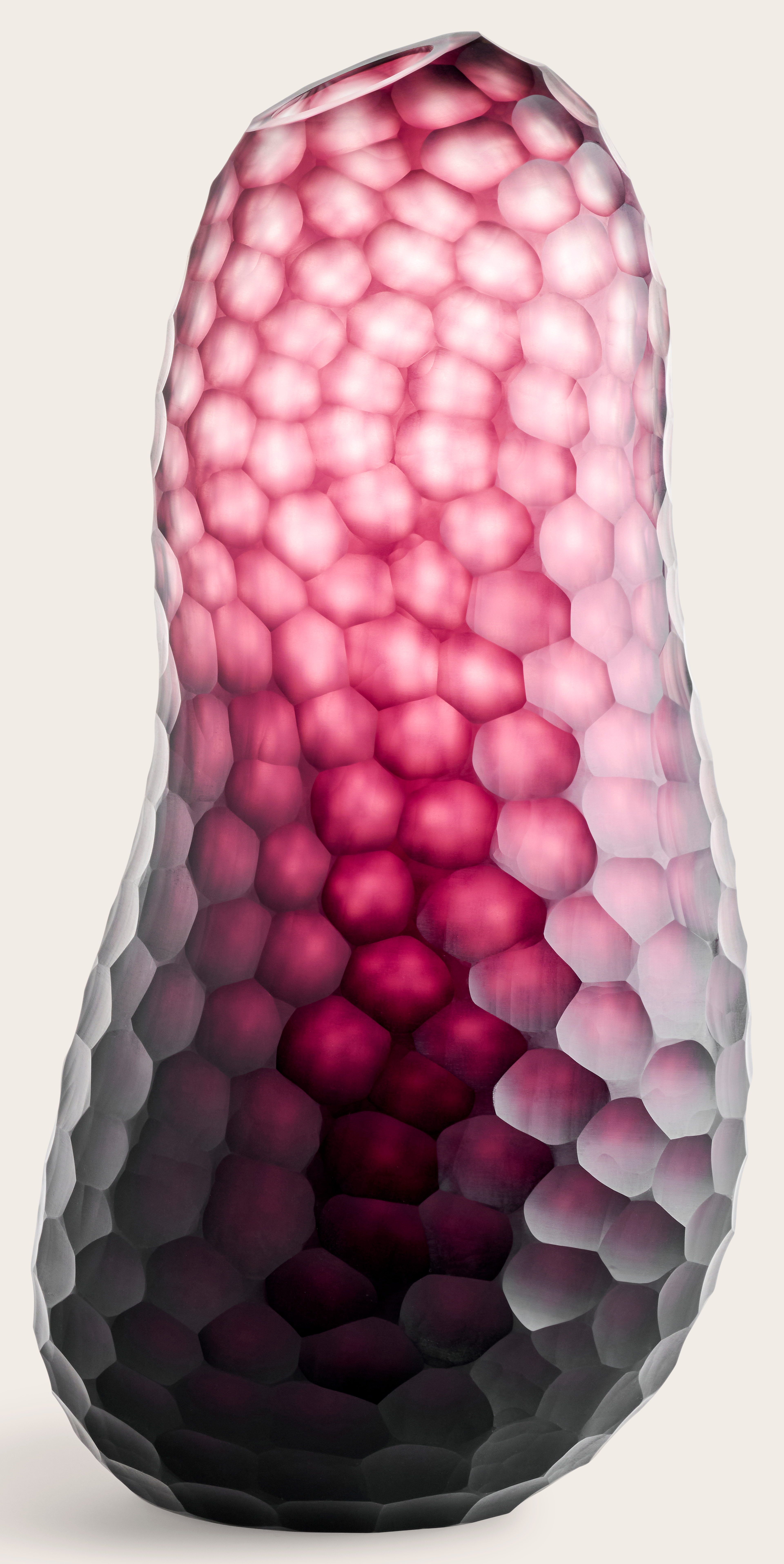 Lincoln vaas glas LILAC Ø19xH39cm
